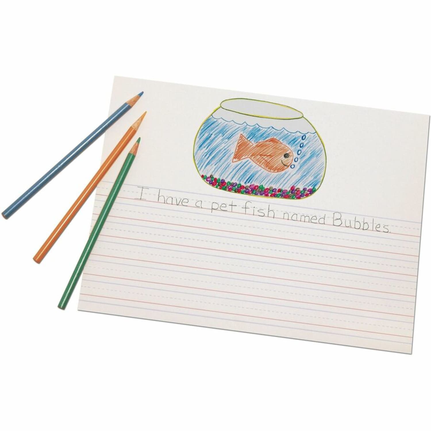 Pacon Multi-Program Picture Story Paper, 9in x 12in, Grade 1-3, Pack Of 500 Sheets - Image 4