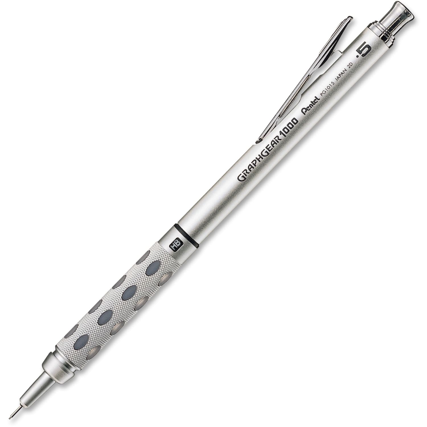 Pentel Graph Gear 1000 Automatic Drafting Pencil, 0.5 mm, Gray - Image 3