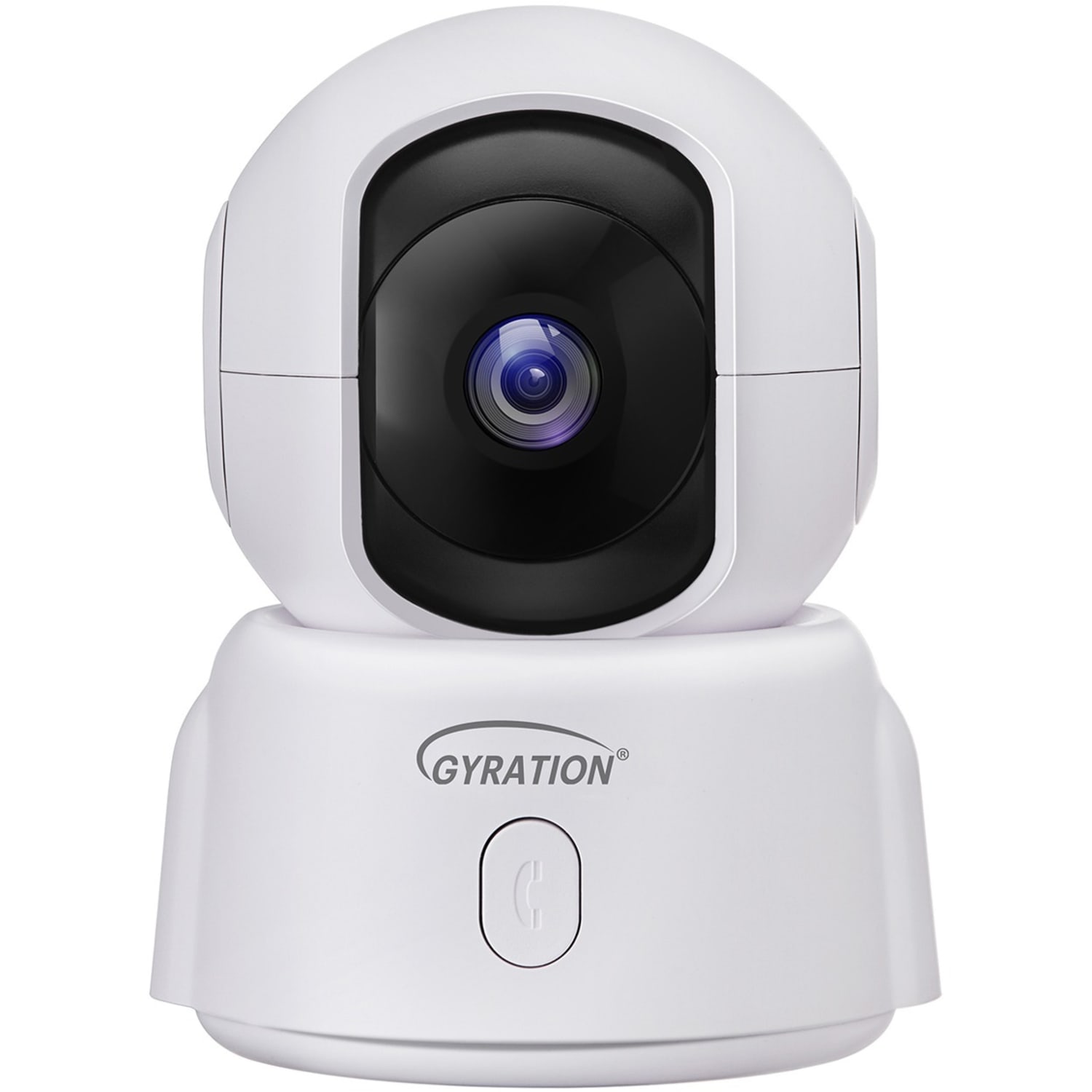 Gyration Cyberview Cyberview 2000 2 Megapixel Indoor Full HD Network Camera - Color - White - 22.97 ft Infrared Night Vision - H.264, MJPEG - 1920 x 1080 - 4 mm Fixed Lens - 15 fps - CMOS - Ceiling Mount, Wall Mount - Alexa, Google Home Supported - Image 3