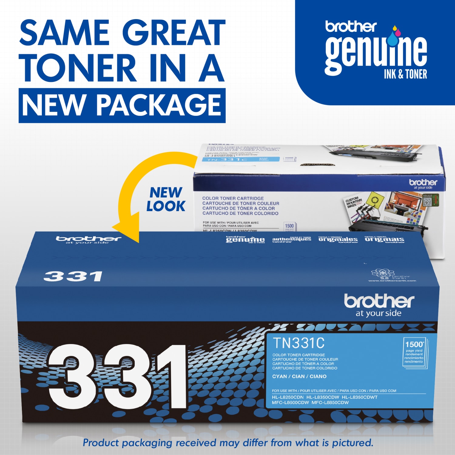 Brother TN-331 Cyan Toner Cartridge, TN-331C - Image 4