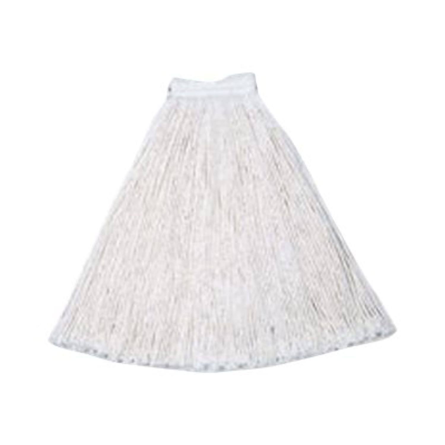 Rubbermaid Rayon Cut-End Mop Heads, 16 Oz, White, Pack Of 12 - Image 3