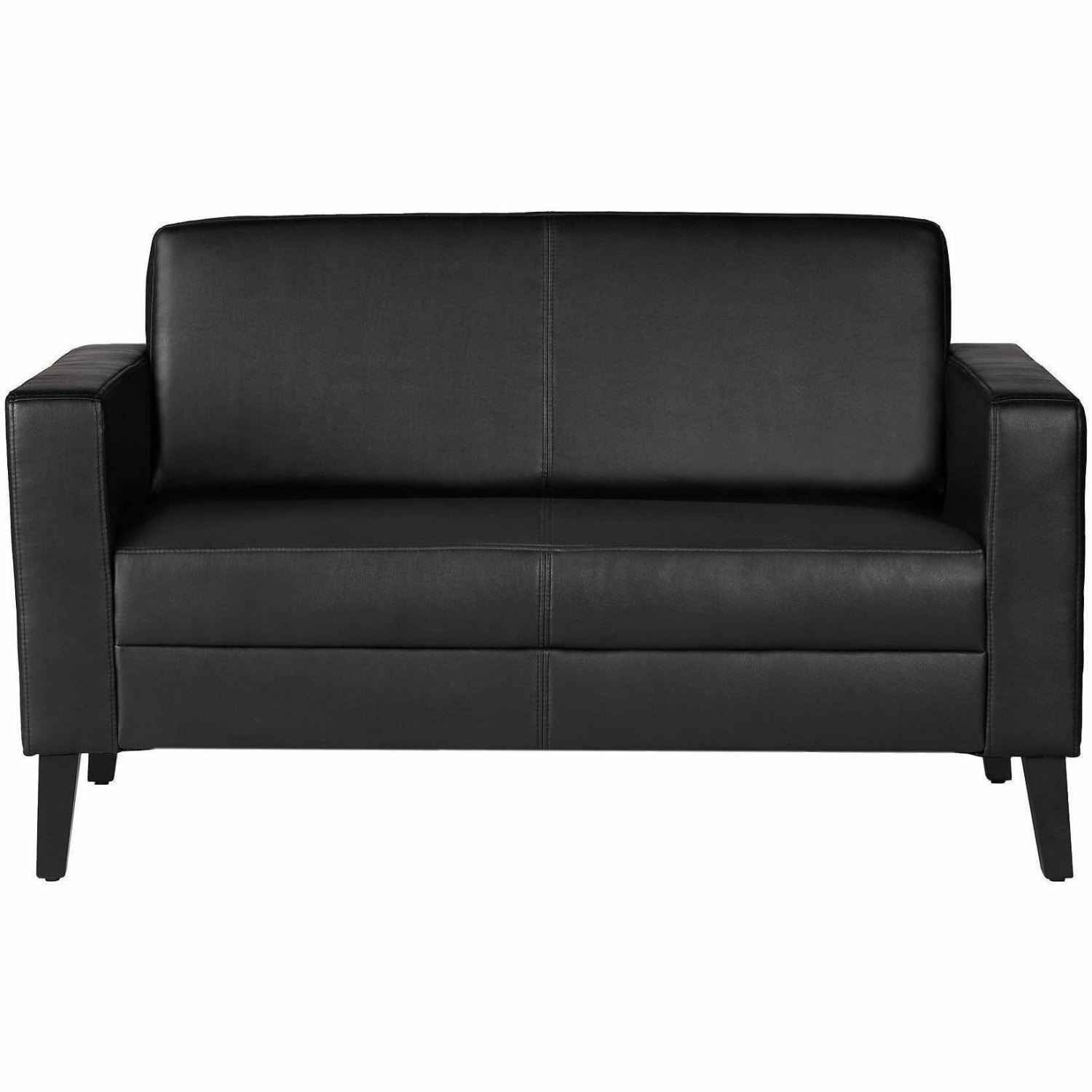 Lorell Clarke Series Loveseat with Antimicrobial Upholstery and Power - 53.2in x 29.8in x 31in Overall Dimension - 1 Each - Image 3