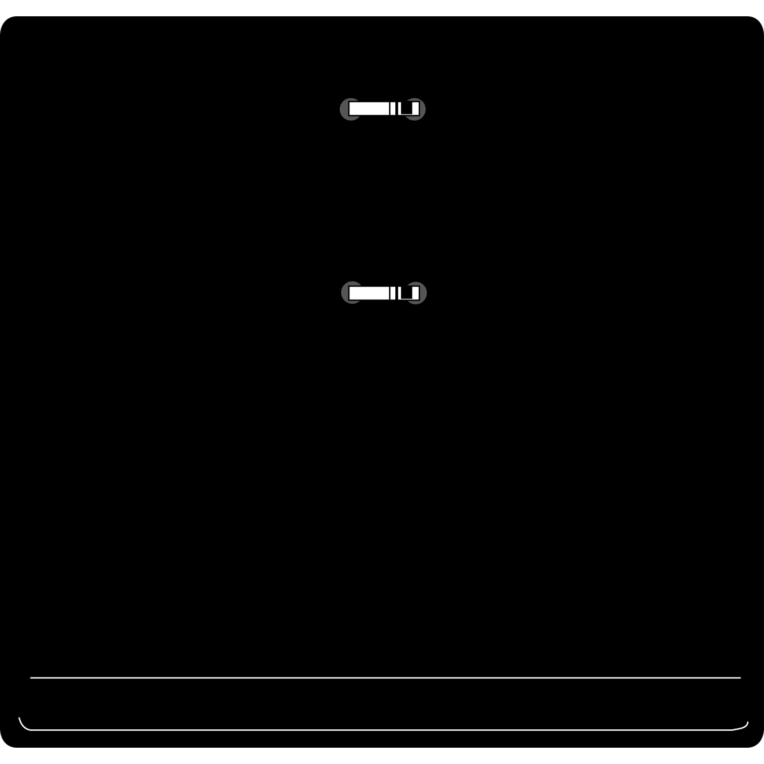 AT-A-GLANCE Calendar Base, 3-1/2in x 6in, Black