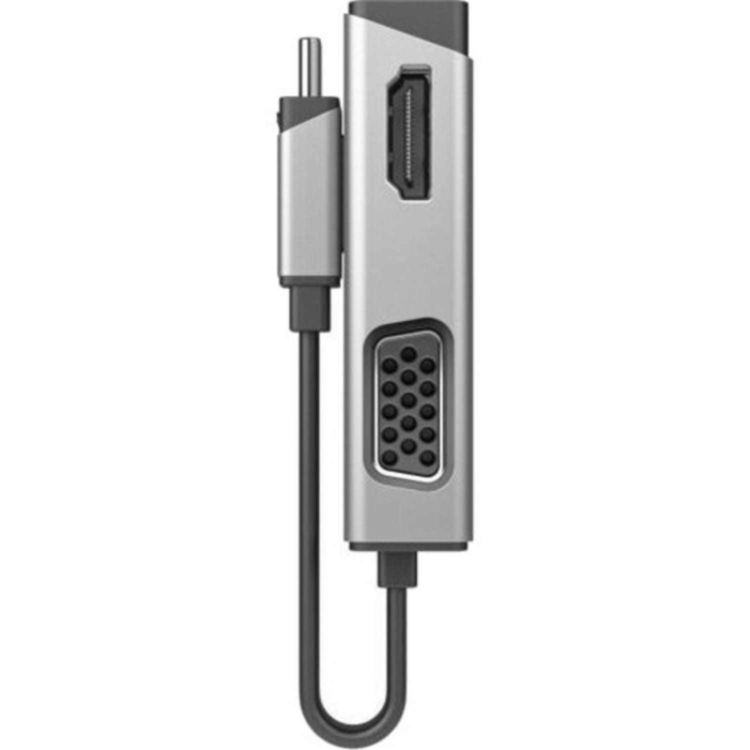 Alogic MagForce Duo Play 2-in-1 Adapter - 1 x USB Type C - Male - 1 x HDMI Digital Audio/Video - Female, 1 x HD-15 VGA - Female - 4096 x 2160 Supported - 1 - Image 4