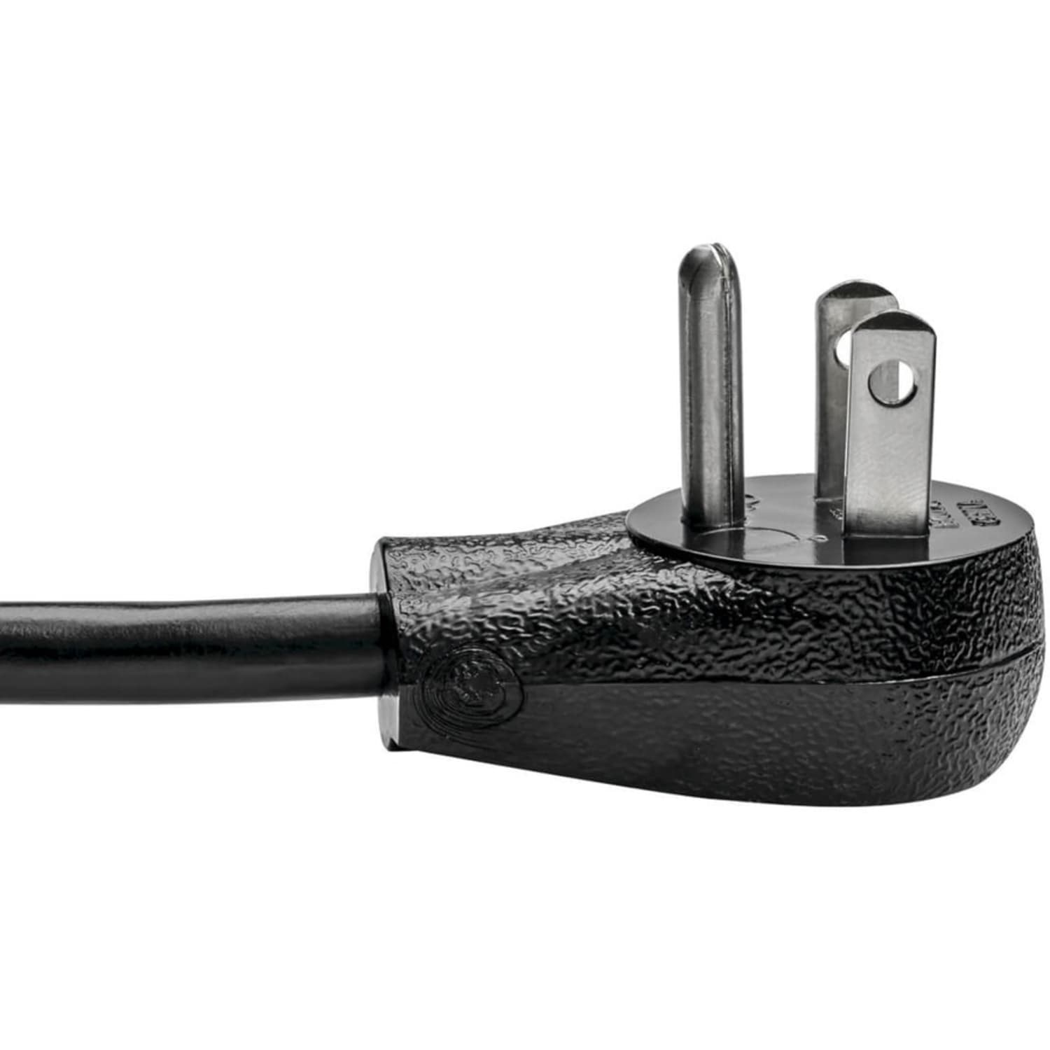 Eaton Tripp Lite Series Desktop Computer AC Power Cord, Right-Angle NEMA 5-15P to C13 - 10A, 125V, 18 AWG, 3 ft. (0.91 m), Black - Power cable - NEMA 5-15P right-angled to power IEC 60320 C13 - 125 V - 10 A - 3 ft - black - Image 5