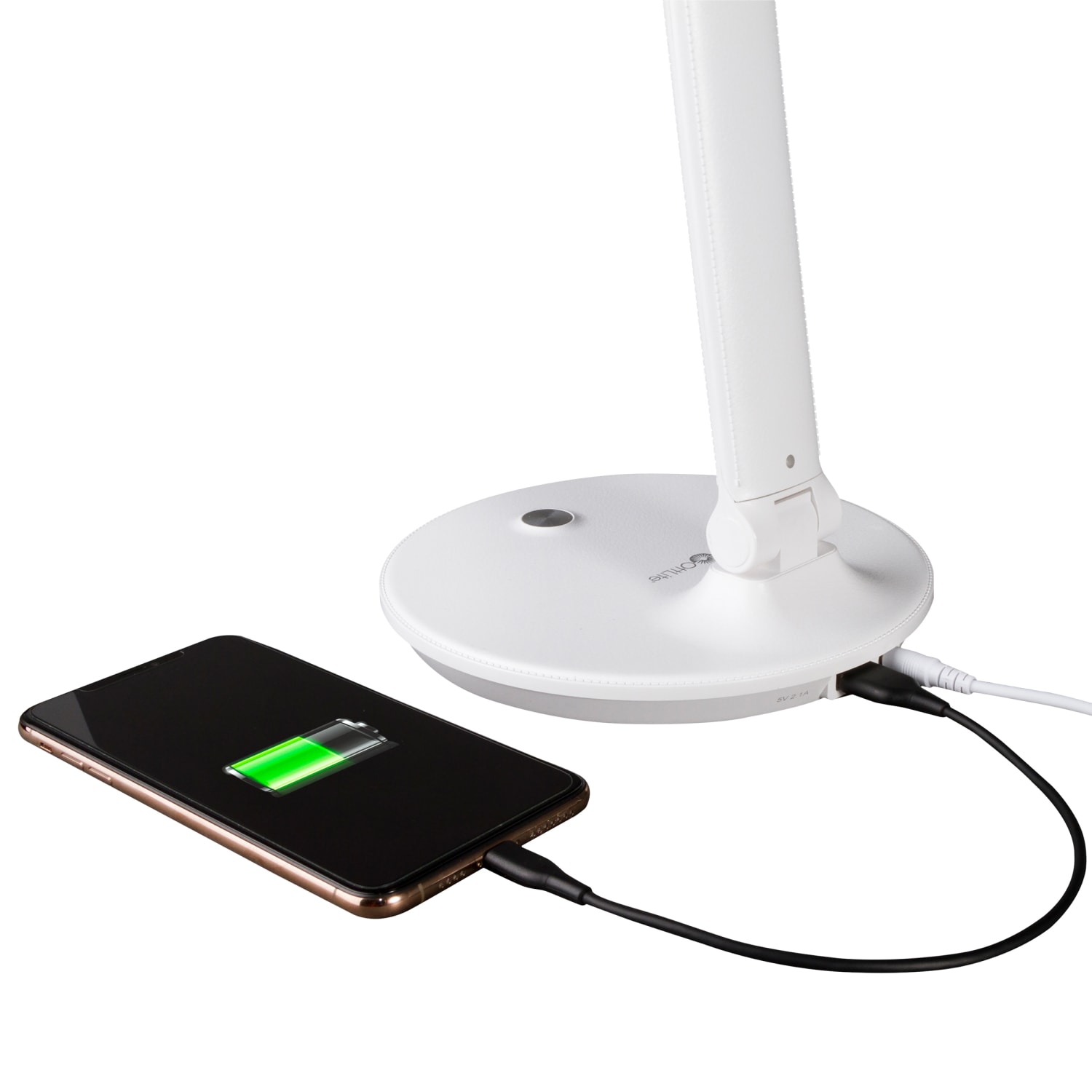 OttLite Emerge LED Desk Lamp, 23inH, White - Image 6