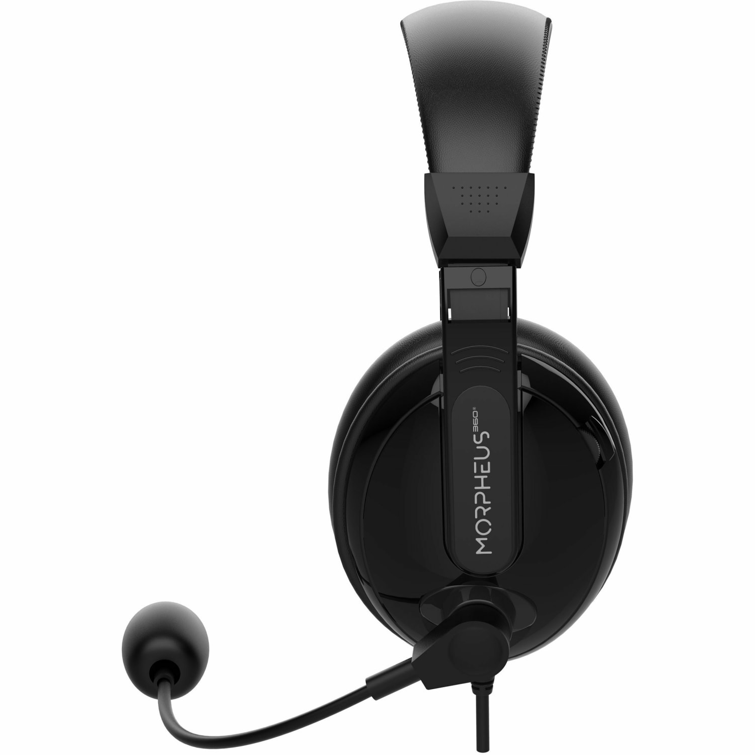 Morpheus 360 Deluxe Multimedia Stereo USB Headset - Adjustable Microphone - Lightweight Comfortable Design - HS3500SU - Image 4