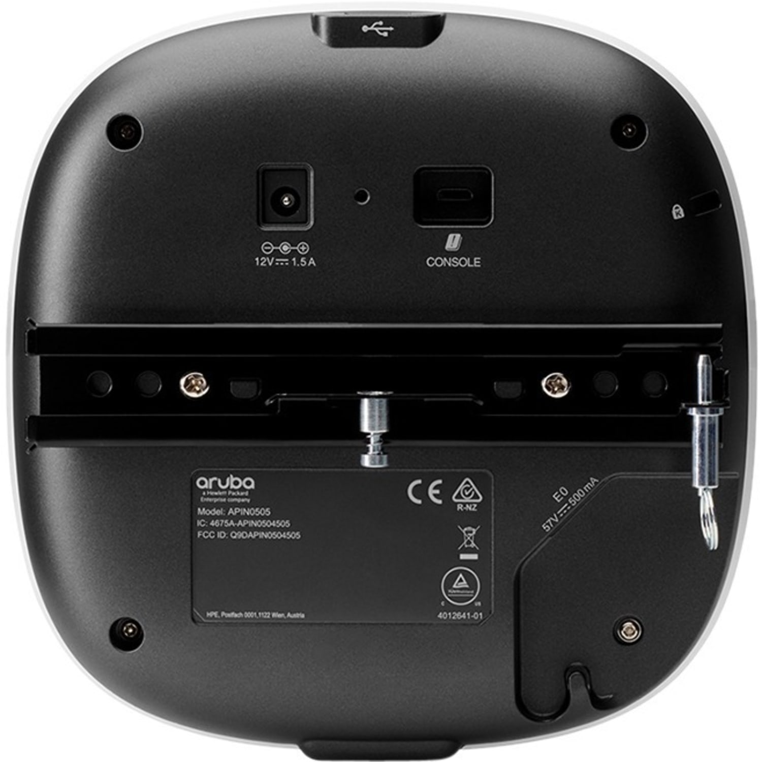 HPE AP-505 802.11ax 1.77 Gbit/s Wireless Access Point - 2.40 GHz, 5 GHz - 2x Internal Antenna(s) - 1xRJ45  - R2H29A - Image 3