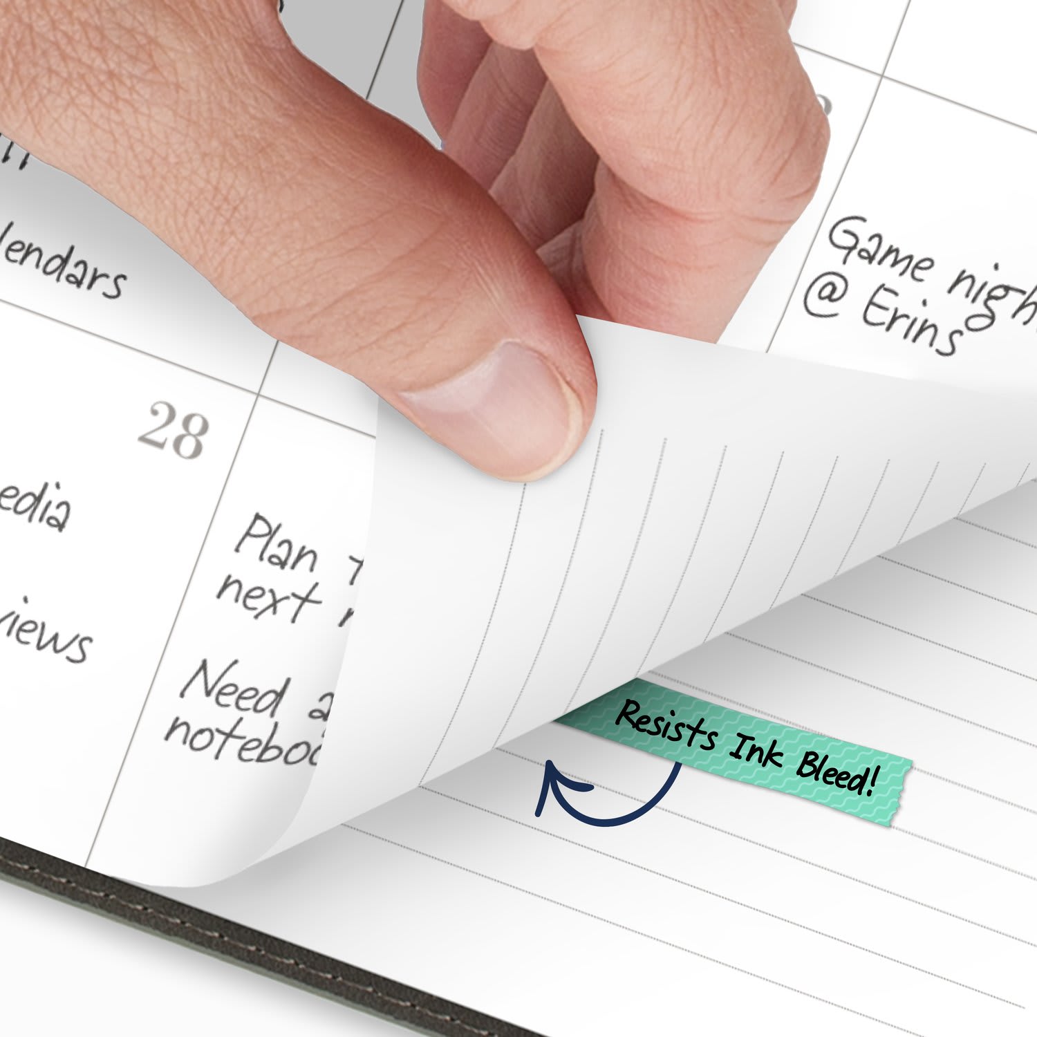 AT-A-GLANCE Signature Collection 2027 Weekly Monthly Planner, Gray, Large, 8 1/2in x 11in - Image 5