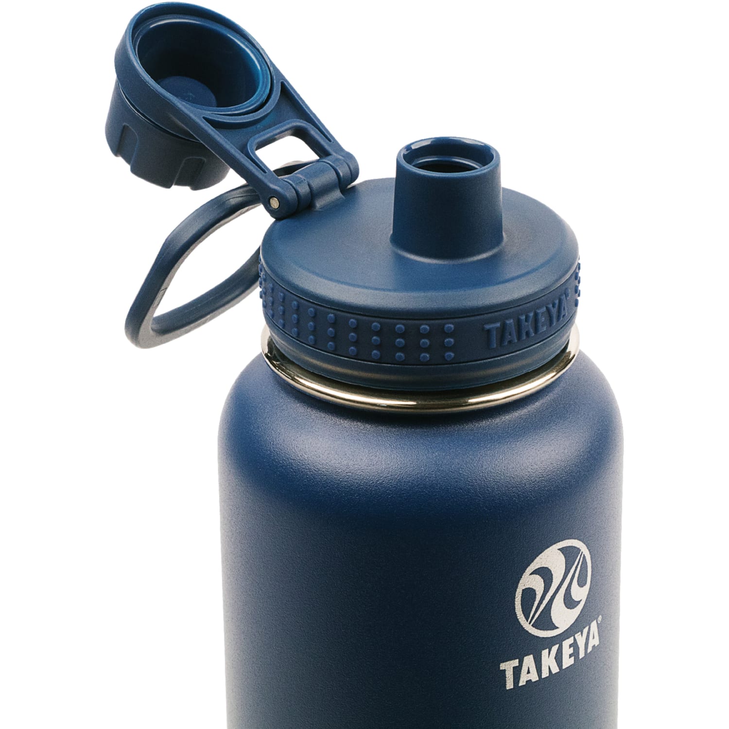 Takeya Actives Spout Reusable Water Bottle, 32 Oz, Midnight - Image 3