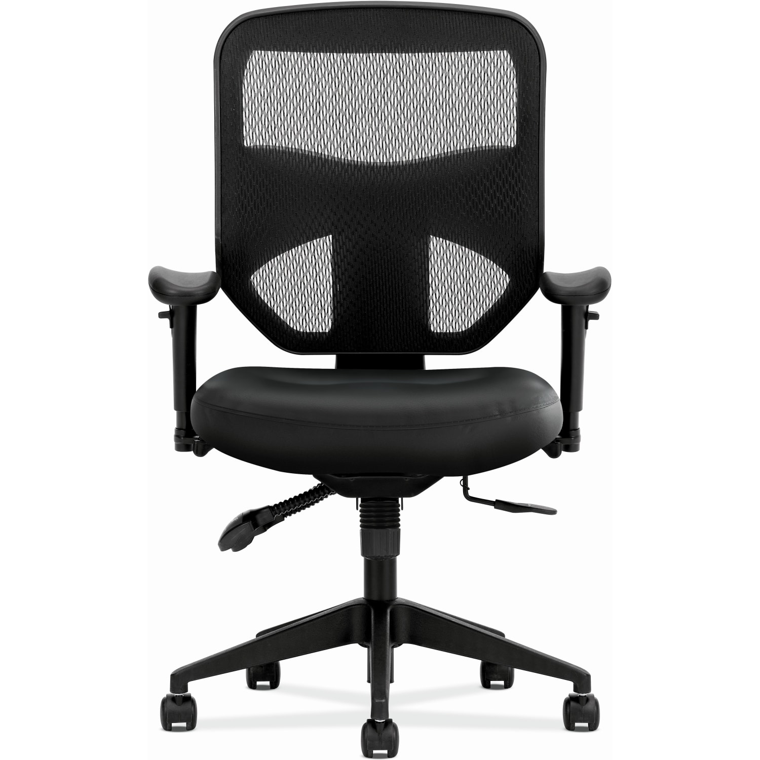 HON Prominent Bonded Leather High-Back Executive Chair, Black - Image 4