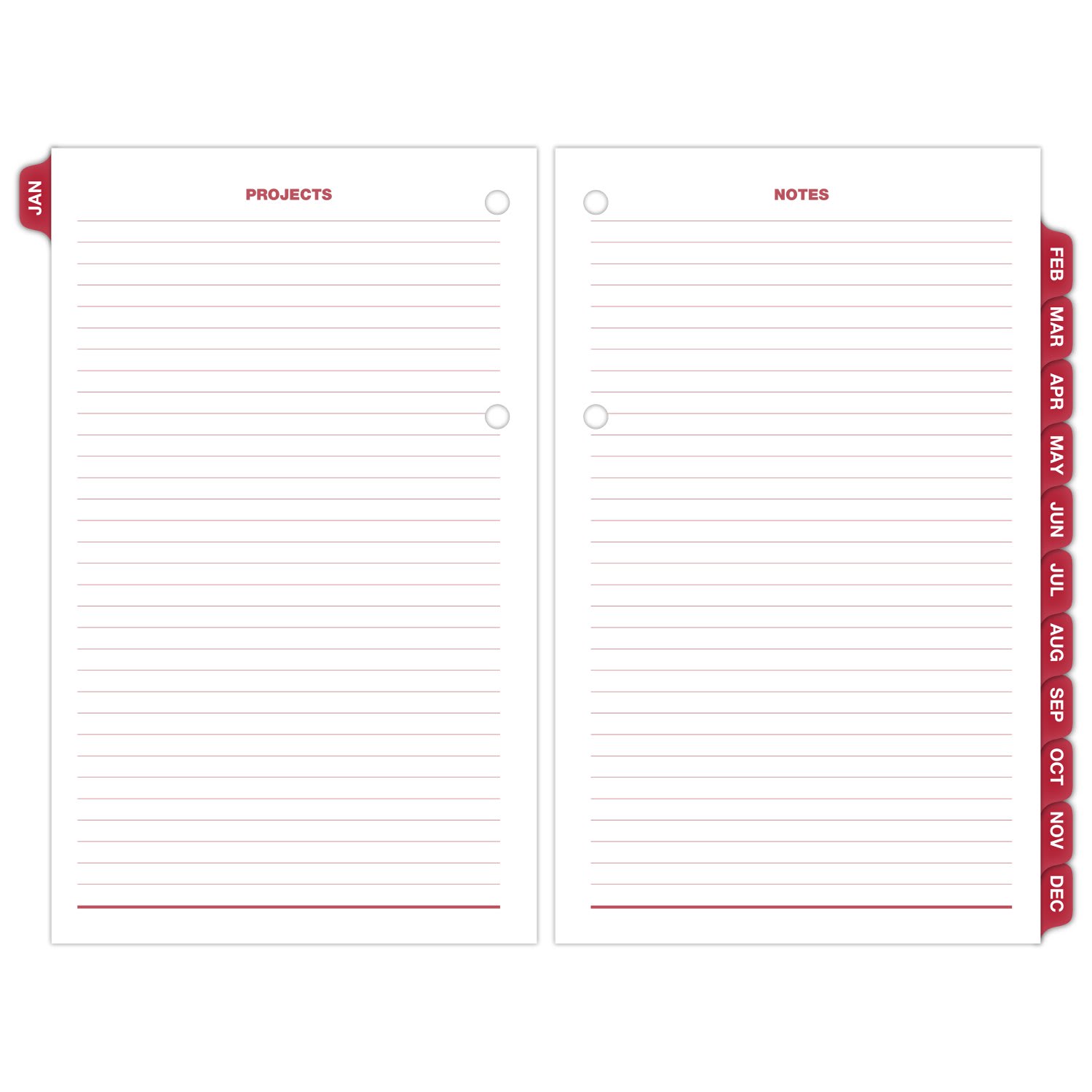 AT-A-GLANCE Burkharts Day Counter 2027 Daily Loose-Leaf Desk Calendar Refill, Large, 4 1/2in x 7 1/2in - Image 6