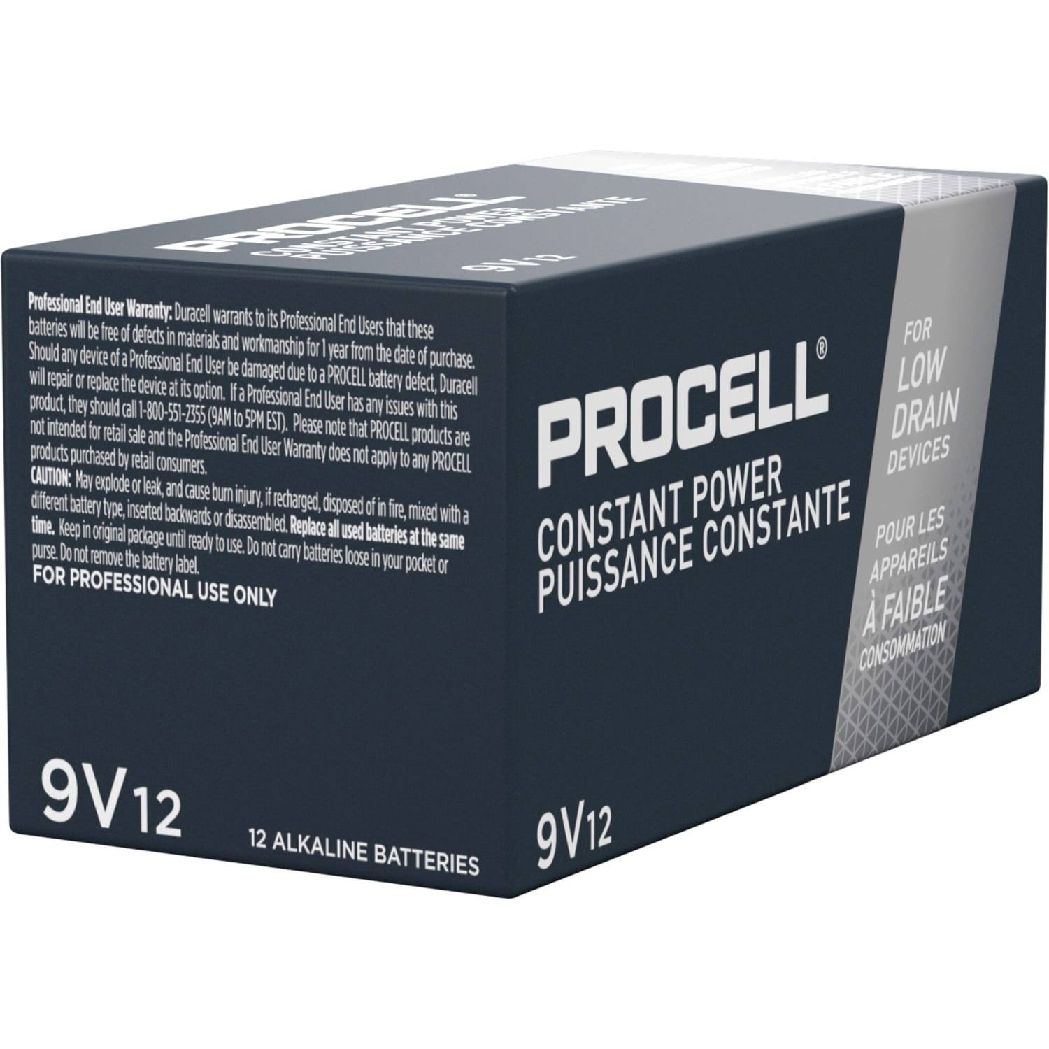 Duracell PROCELL Alkaline 9V Batteries, Pack Of 72 Batteries, DURPC1604BKDCT - Image 4