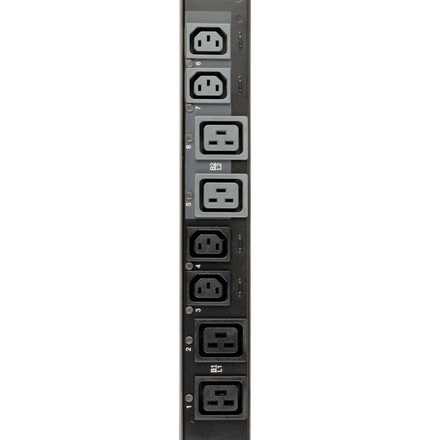 Tripp Lite 22.2kW 3-Phase Switched PDU - 12 C13 & 12 C19 Outlets, IEC 309 32A Red, 0U, Outlet Monitoring, TAA - PDU3XEVSR6G32A - Image 5