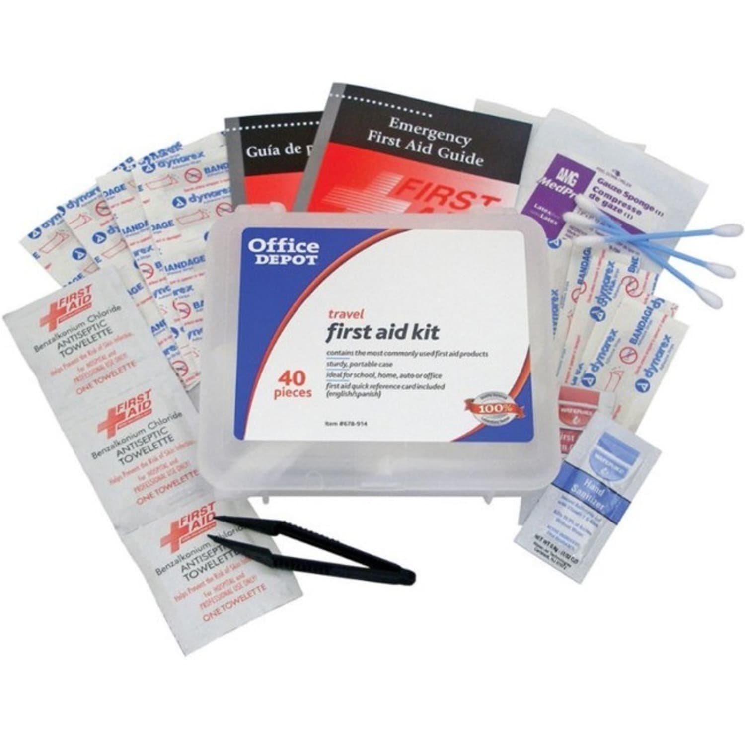 Office Depot Brand 40-Piece Travel First Aid Kit - Image 3