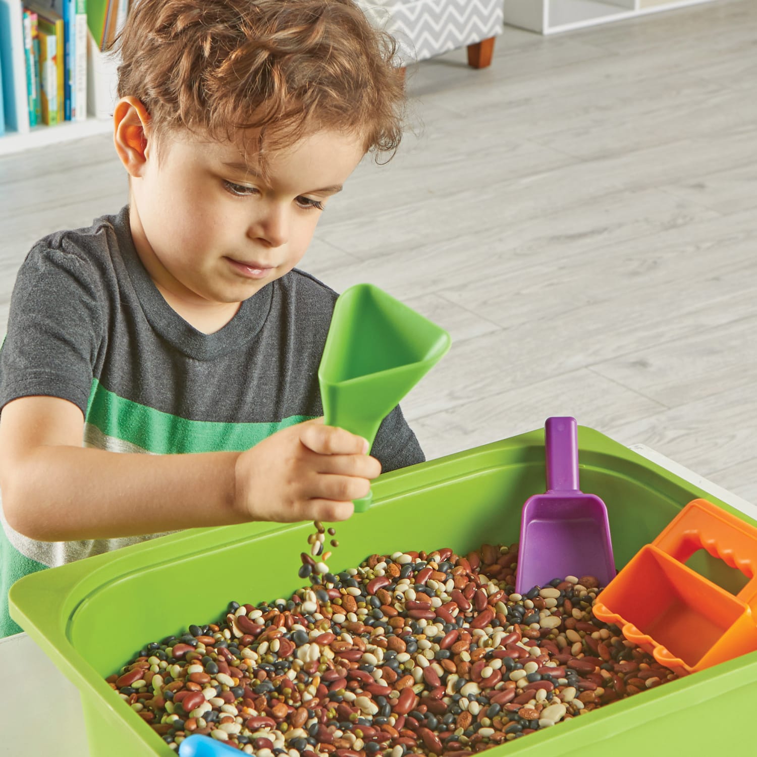 Learning Resources Helping Hands Sensory Scoops, Multicolor, Set Of 4 Scoops - Image 4