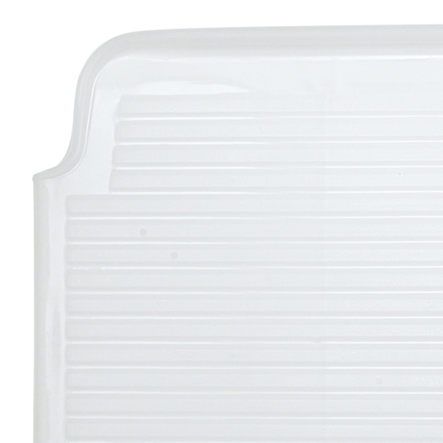 Better Houseware Dish Drain Board, 1-1/4inH x 15-1/2inW x 19-1/2inD, White - Image 4
