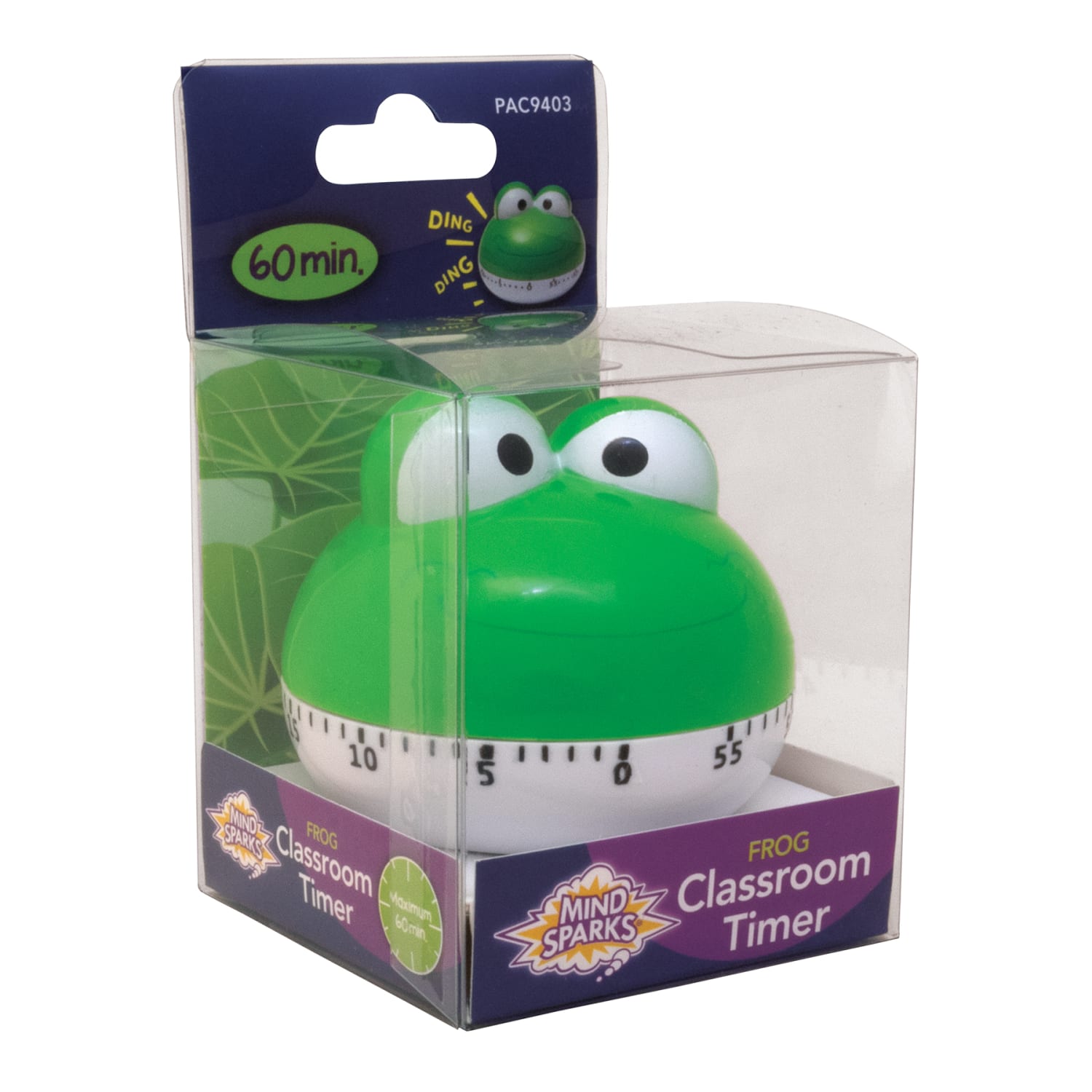 Mind Sparks Frog Classroom Timers, 2-1/4in, Green, Pack Of 3 Timers - Image 5