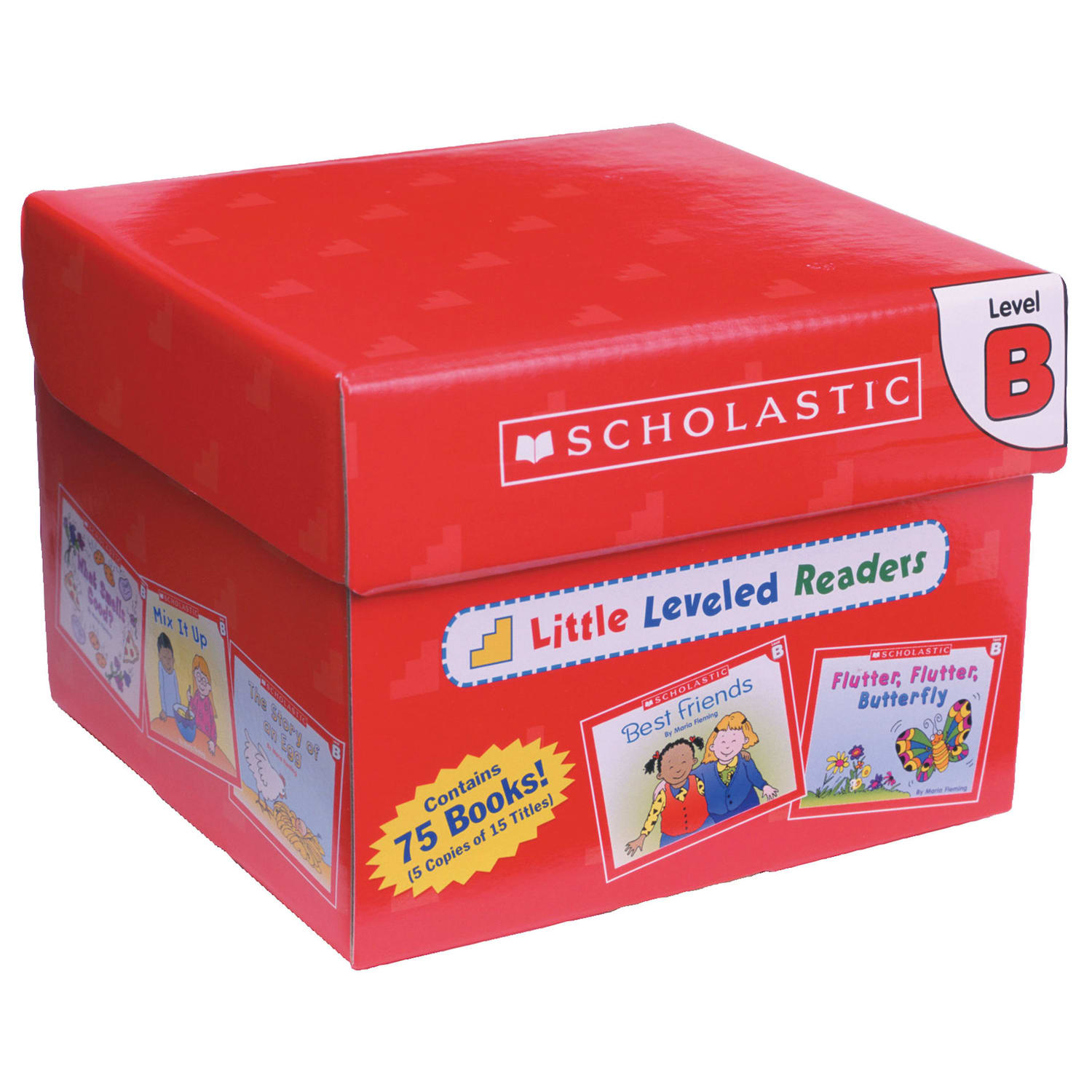 Scholastic Little Leveled Readers Book: Level B Box Set, Grades K-2, Pack Of 75 Books - Image 3