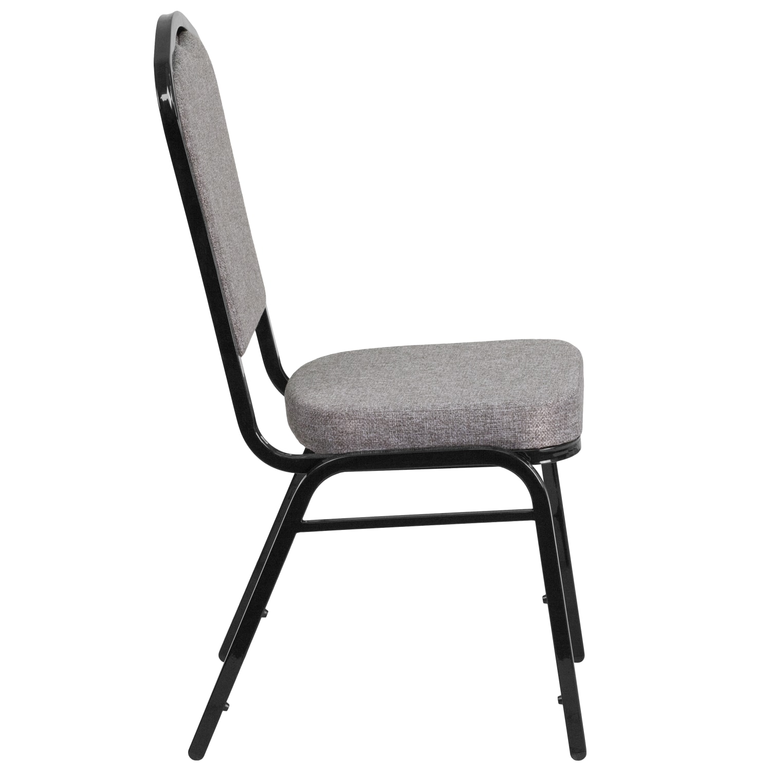 Flash Furniture HERCULES Series Crown Back Stacking Banquet Chair GrayBlack PopularChairscom Flash Furniture HERCULES Series Crown Back Stacking Banquet Chair GrayBlack PopularChairscom