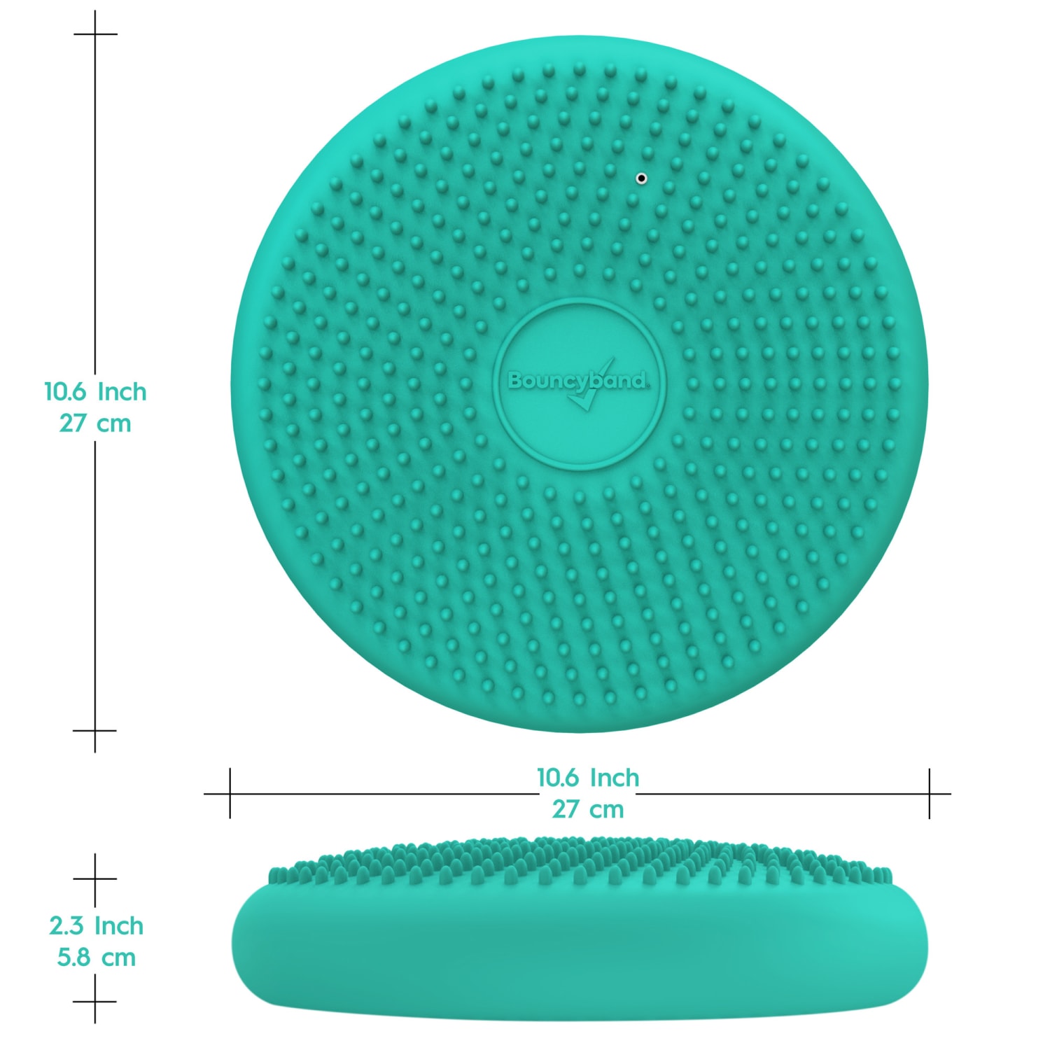 Bouncyband Little Wiggle Seat Sensory Cushion PVC 2516inH x 1058inW x 1058inD Mint PopularChairscom Bouncyband Little Wiggle Seat Sensory Cushion PVC 2 516inH x 10 58inW x 10 58inD Mint PopularChairscom