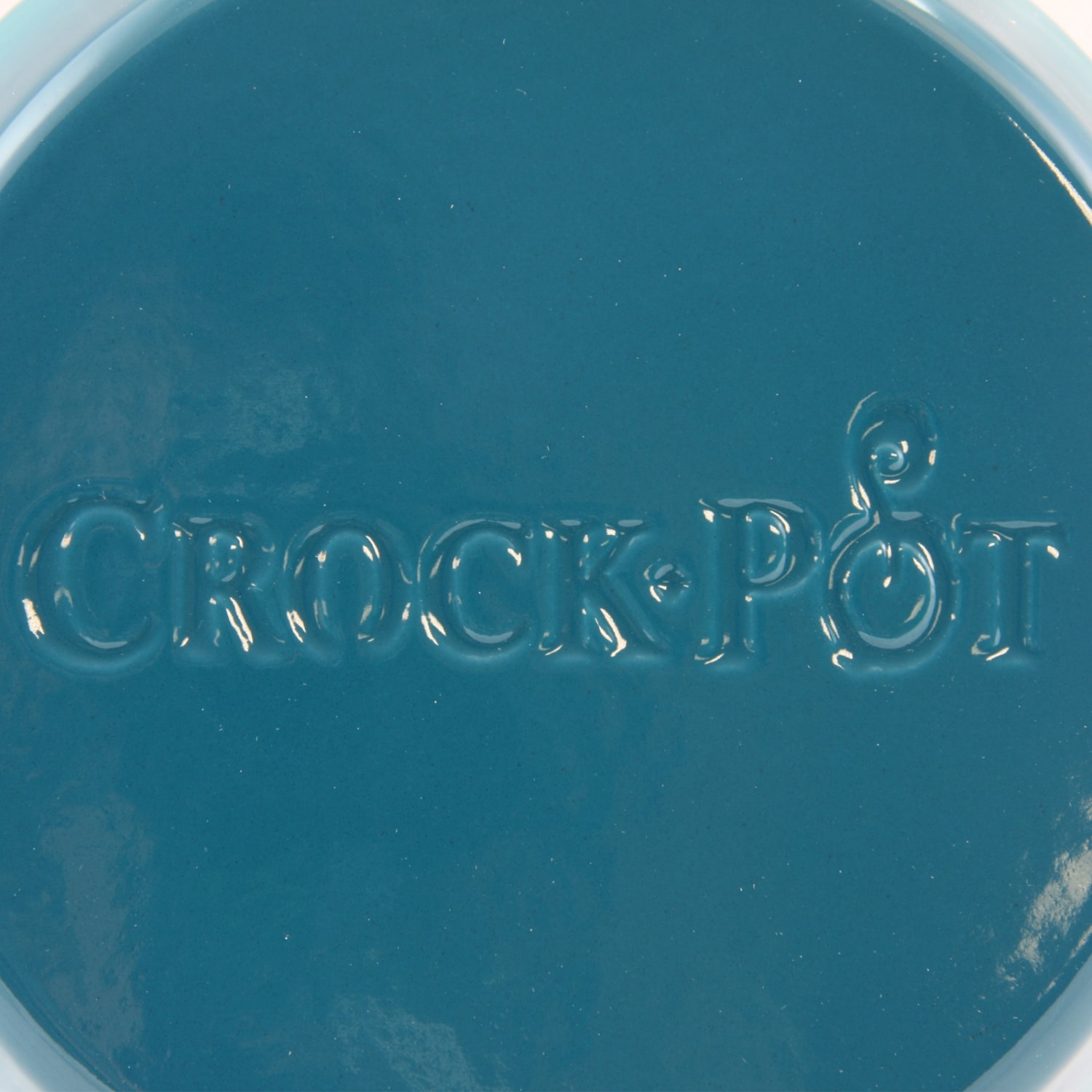 Crock-Pot Artisan Enameled Cast Iron Skillet, 8in, Teal Ombre - Image 5