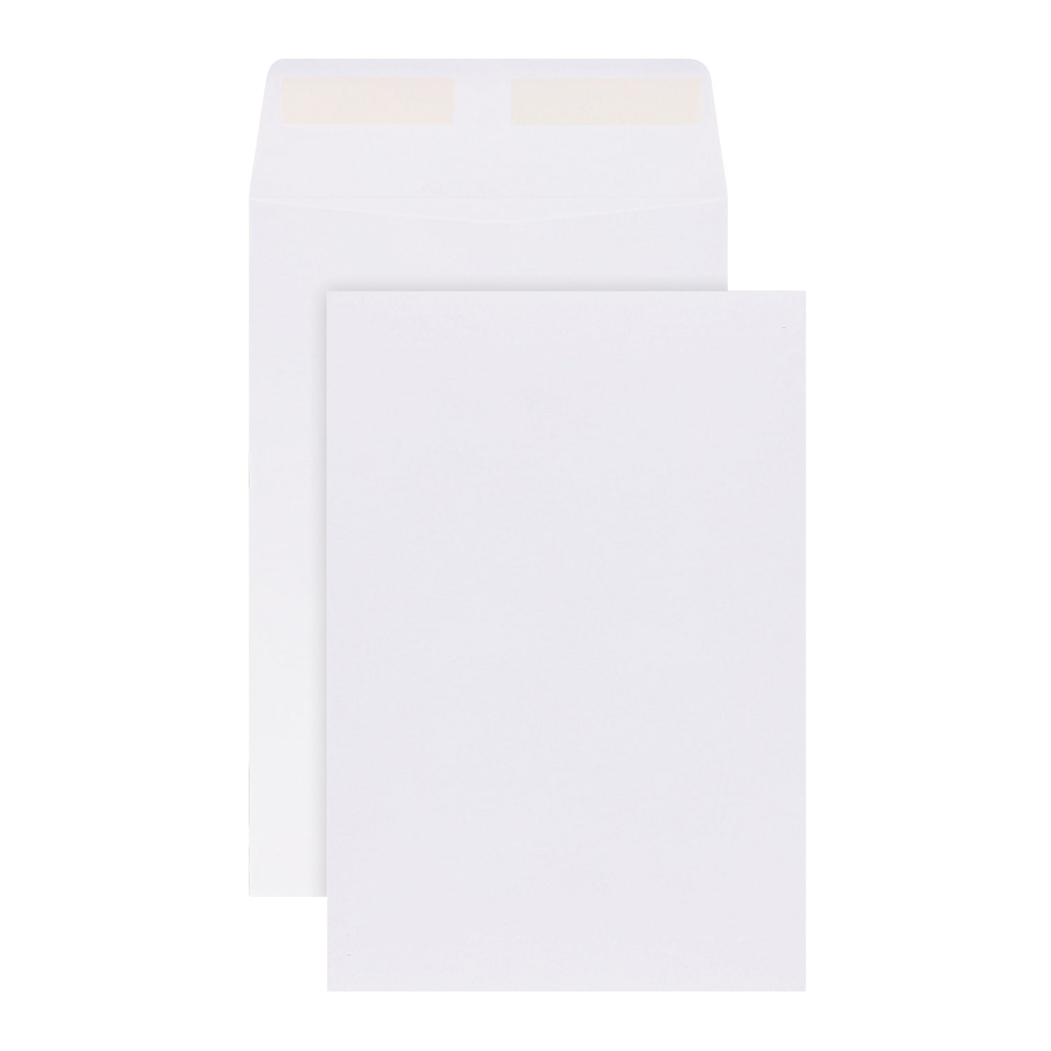 Office Depot Brand  6-1/2in x 9-1/2in Catalog Envelopes, Gummed Seal, White, Box Of 100