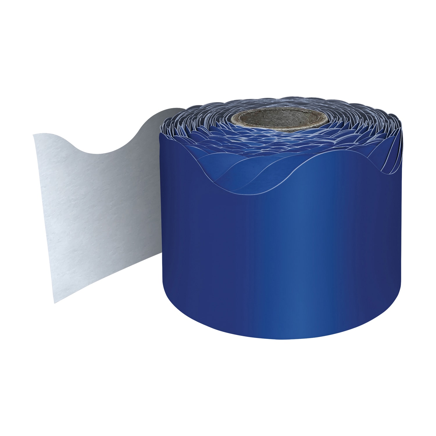 Carson Dellosa Education Rolled Scalloped Borders, Navy, 65ft Per Roll, Pack Of 3 Rolls - Image 3