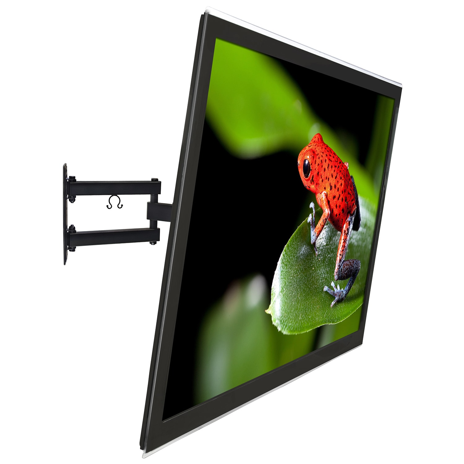 Mount-It! MI-3991B TV Wall Mount With Full Motion Articulating Arm For Screens 26 - 55in, 9-5/16inH x 19-1/4inW x 2-1/2inD, Black - Image 3