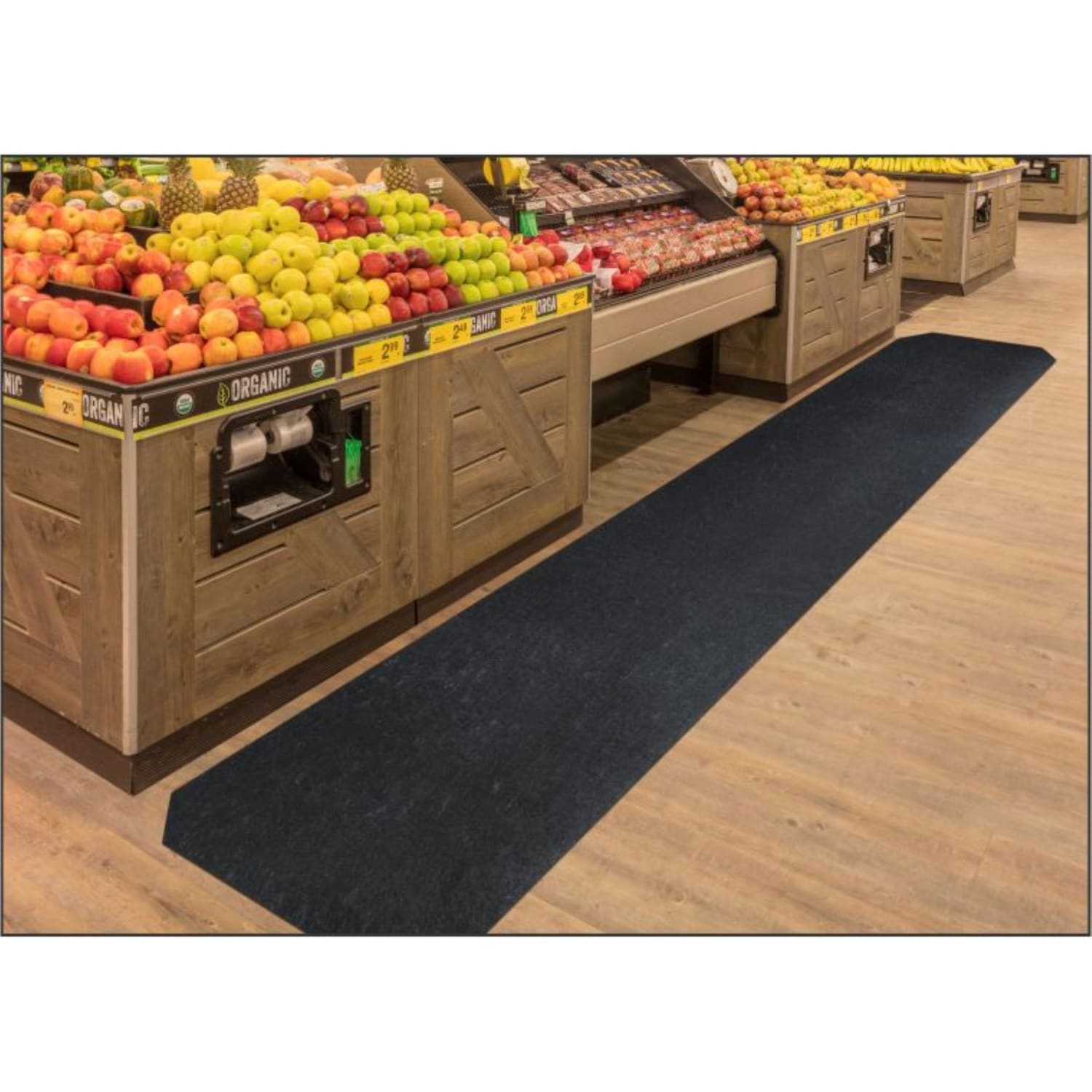 M+A Matting Sure Stride Floor Mat, 24in x 300in, Smoke - Image 4
