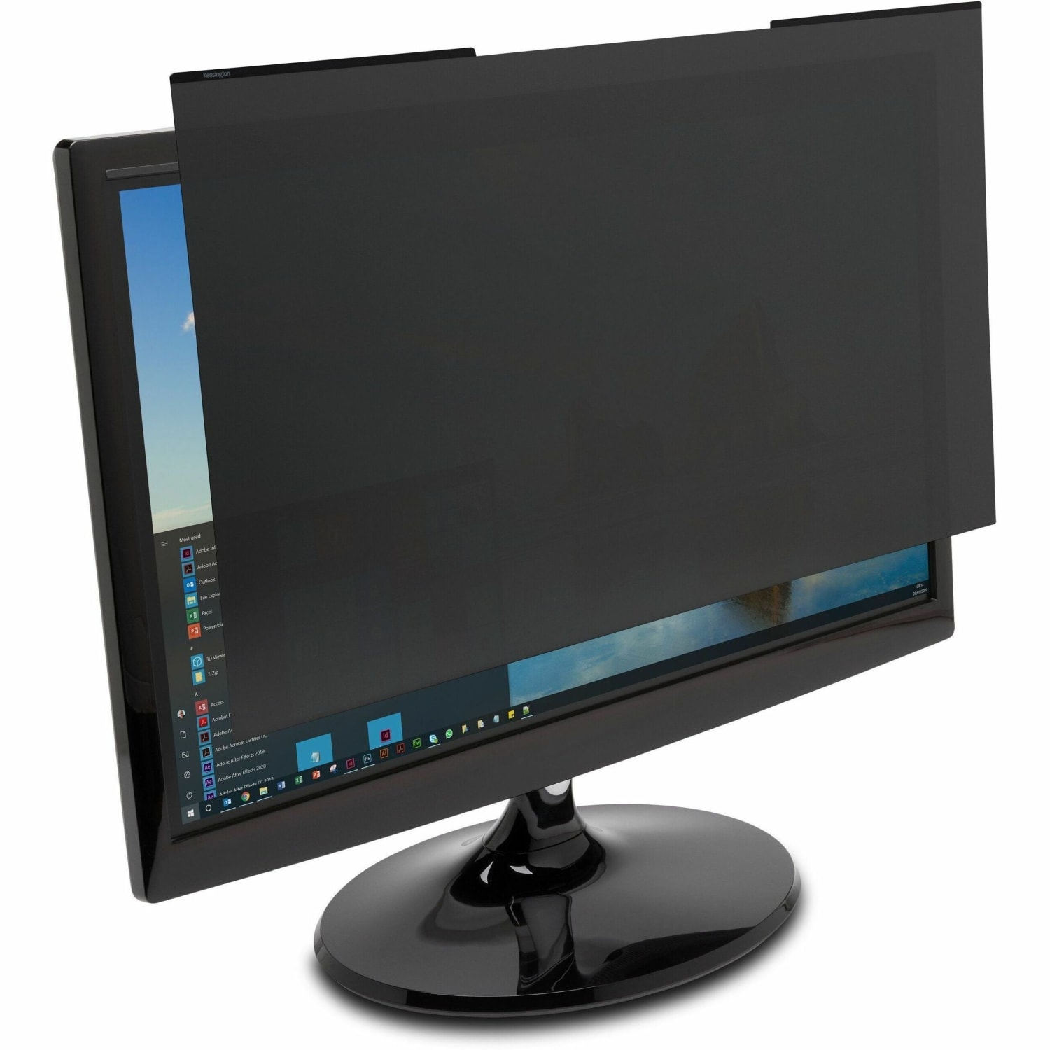 Kensington MagPro 21.5in (16:9) Monitor Privacy Screen with Magnetic Strip - For 21.5in Widescreen LCD Monitor - 16:9 - 1 Each