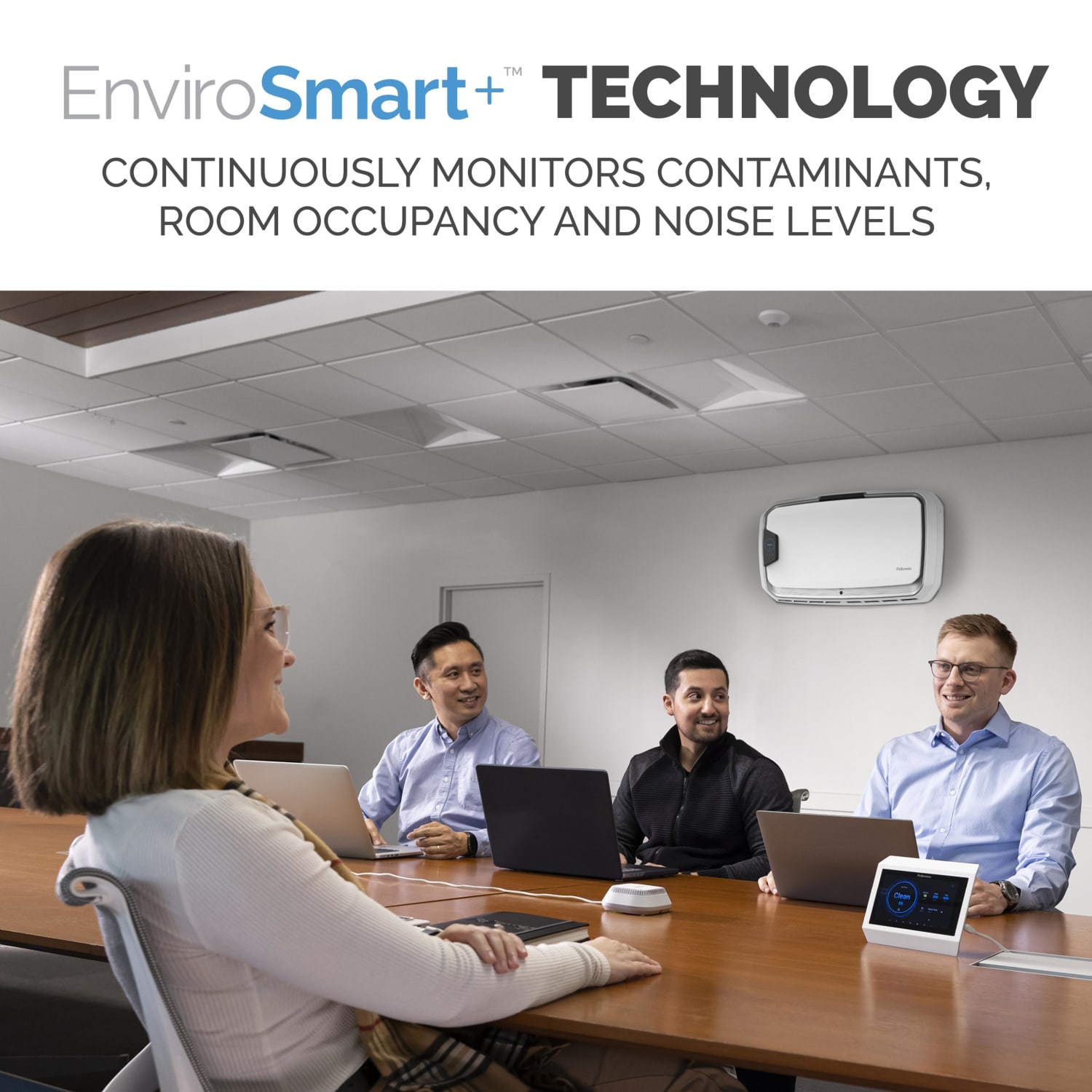 Fellowes Array Wall AW2 Air Purifier, 3,000 Sq. Ft. Coverage, 19-1/2inH x 9-1/2inW x 34-13/16inD, White/Silver - Image 6