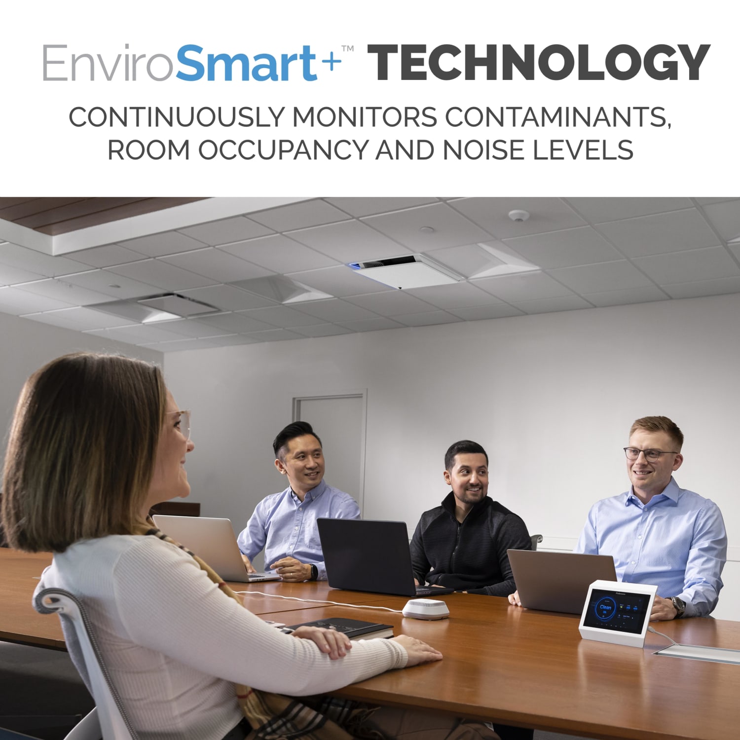 Fellowes Array Recess AR1 H13 HEPA Air Purifier, 2,250 Sq. Ft. Coverage, 12-3/8inH x 23-5/8inW x 23-5/8inD, White - Image 6