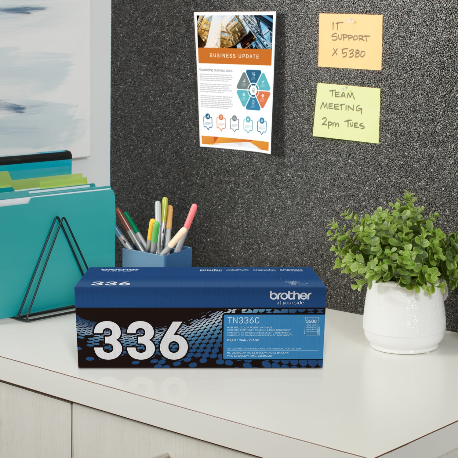 Brother TN-336 Cyan High Yield Toner Cartridge, TN-336C - Image 5
