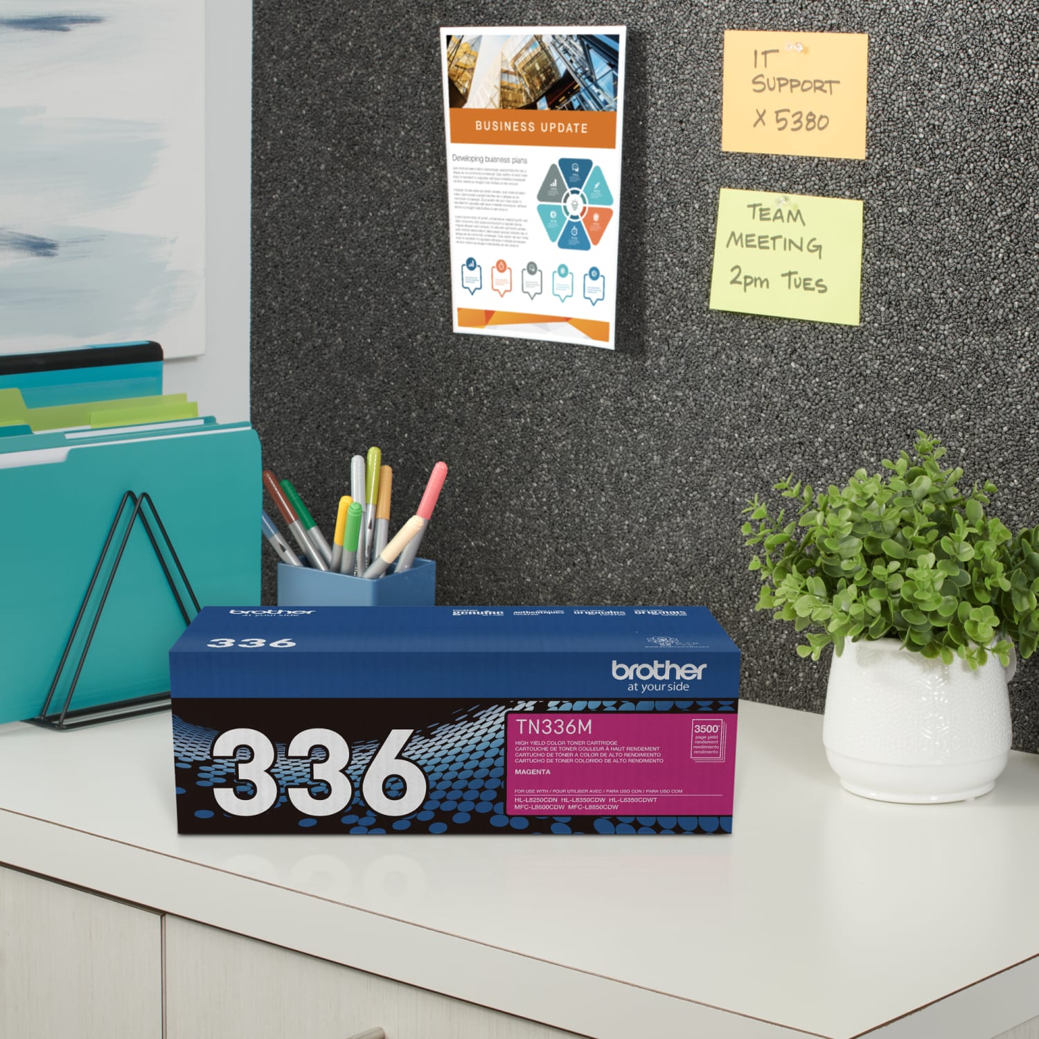 Brother TN-336 Magenta High Yield Toner Cartridge, TN-336M - Image 5