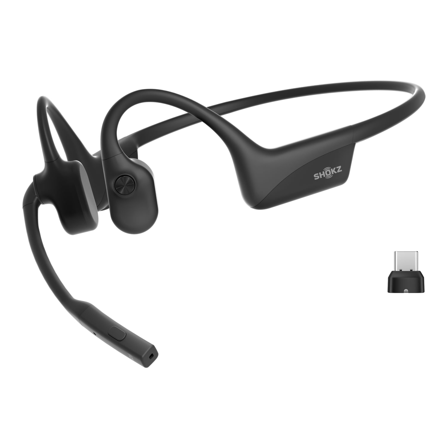 SHOKZ OpenComm2 UCHeadset, Black, C120ACBKUS - Image 3