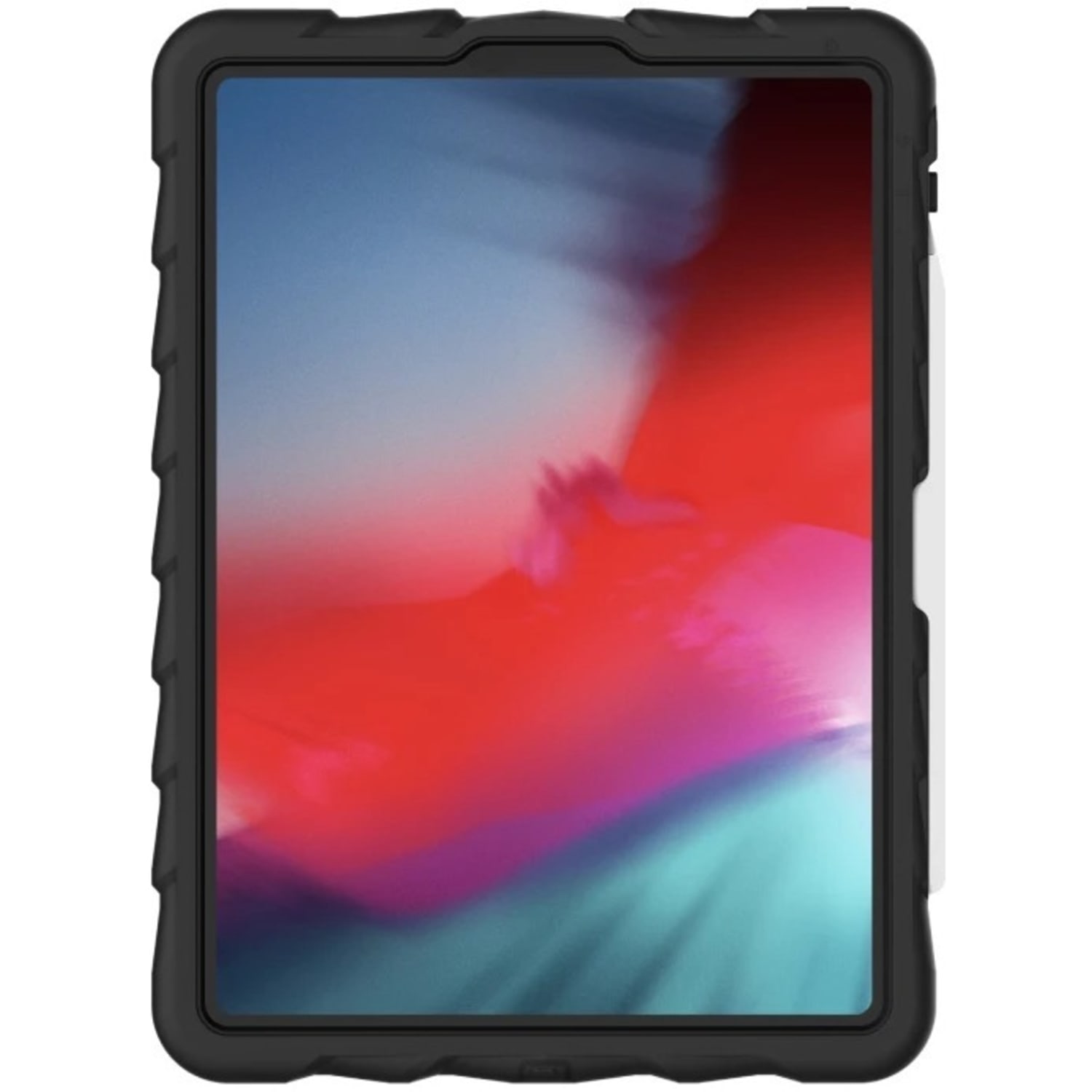 Gumdrop Hideaway for iPad Pro 11-inch - For Apple iPad Pro Tablet - Black - Shock Absorbing, Scratch Resistant, Impact Resistant, Ding Resistant - Silicone, Polycarbonate - Image 4