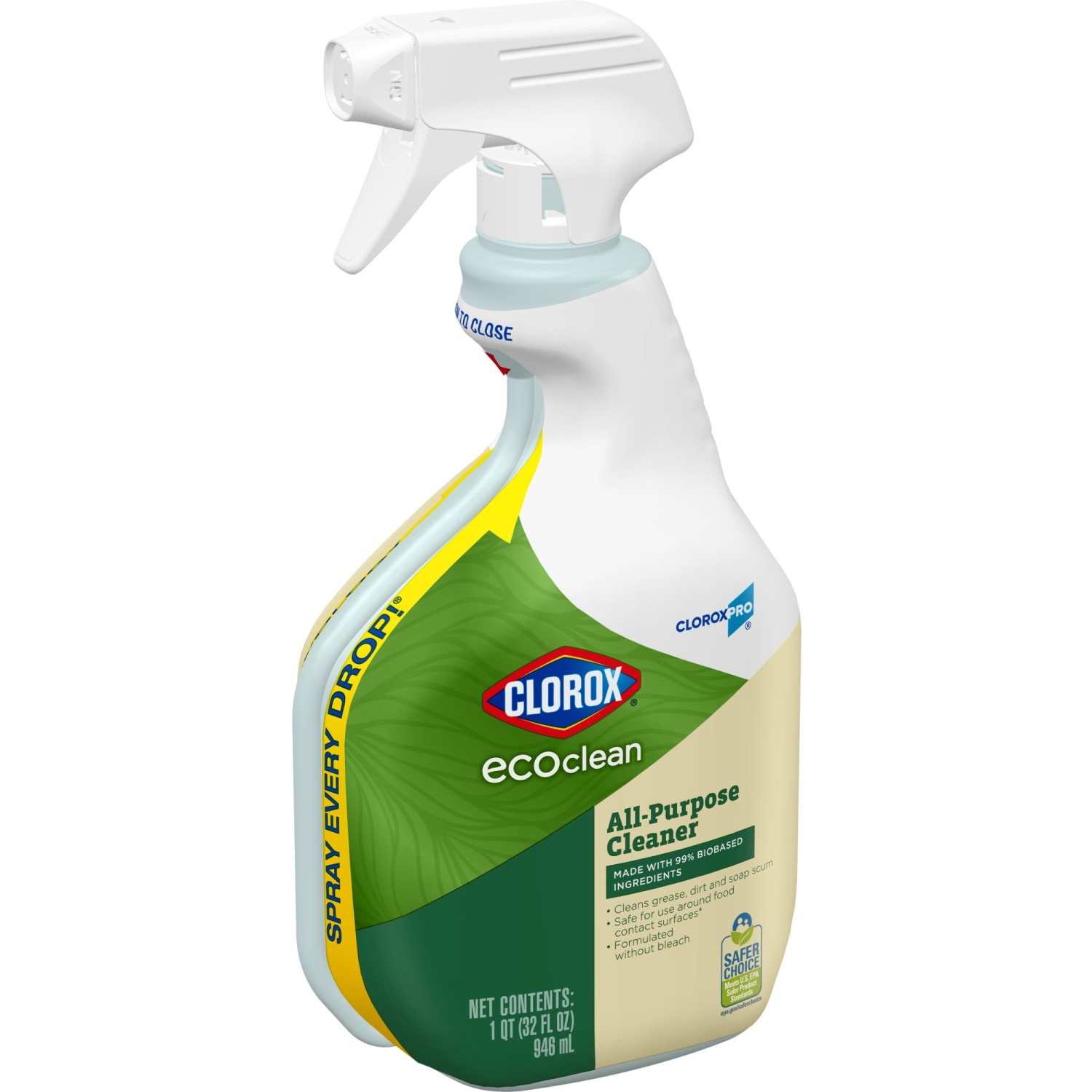 Clorox CloroxPro EcoClean All-Purpose Cleaner Spray Bottles, 32 Oz, Pack Of 9 Bottles - Image 3