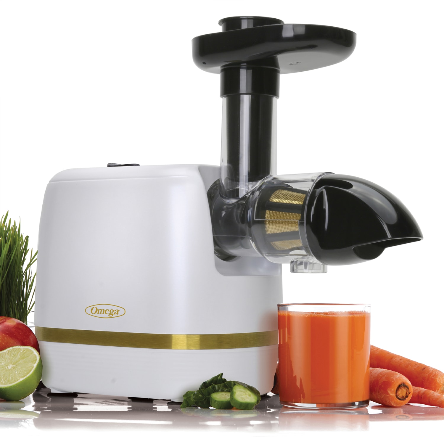 Omega H3000RWH13 Cold Press Juicer, White - Image 6