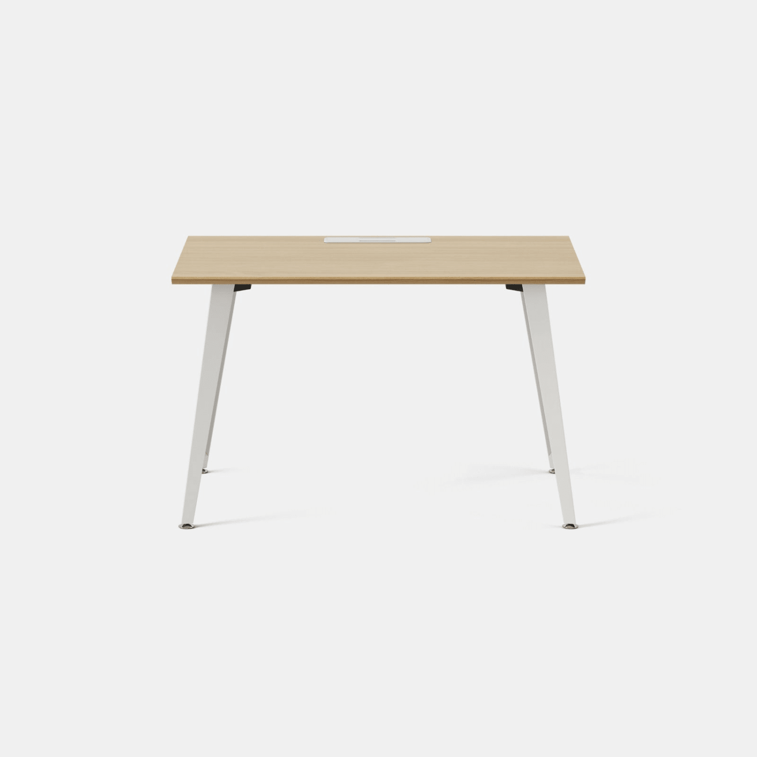 Branch Furniture Office Desk, Woodgrain/White - Image 4
