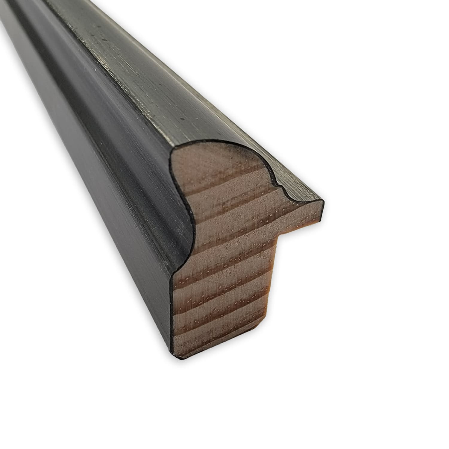 Amanti Art Theo Narrow Wood Picture Frame, 19in x 25in, Opening Size 18in x 24in, Gray - Image 3