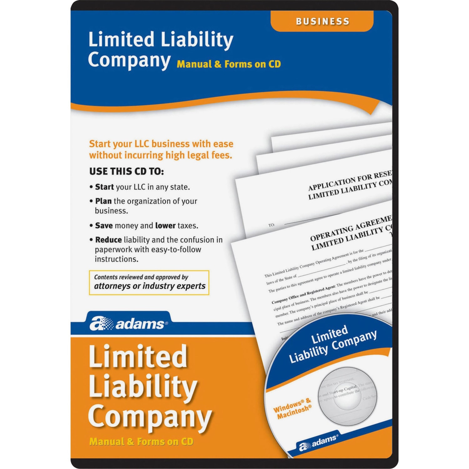 Adams Limited Liability Companies, CD - Image 3