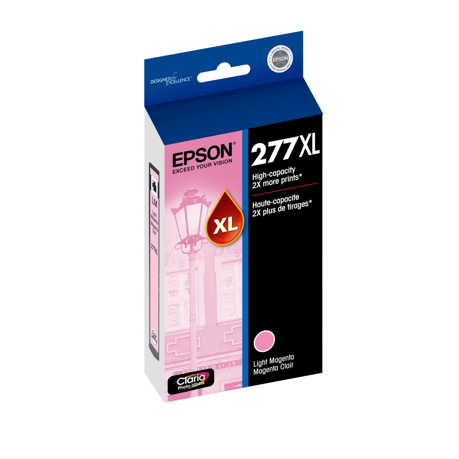 Epson 277XL Claria Light Magenta High-Yield Ink Cartridge, T277XL620-S - Image 3