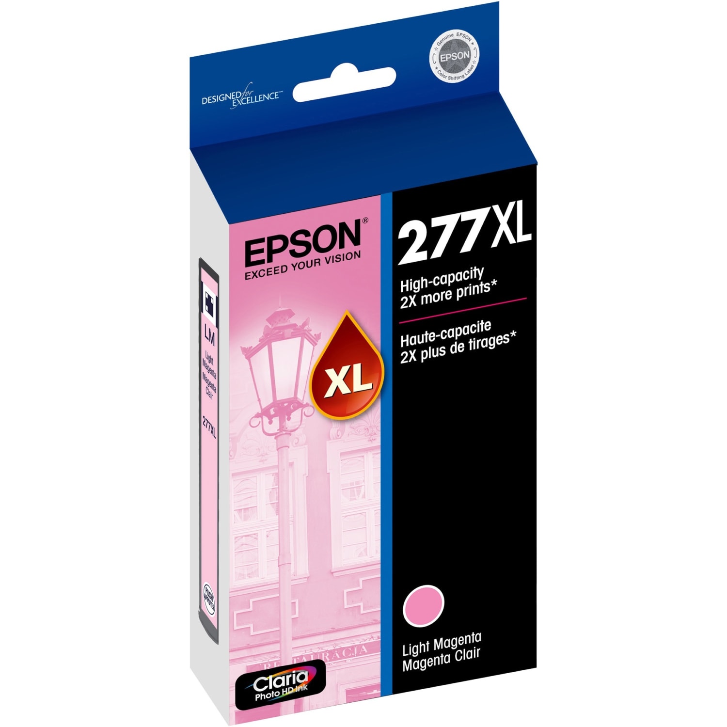 Epson 277XL Claria Light Magenta High-Yield Ink Cartridge, T277XL620-S - Image 4
