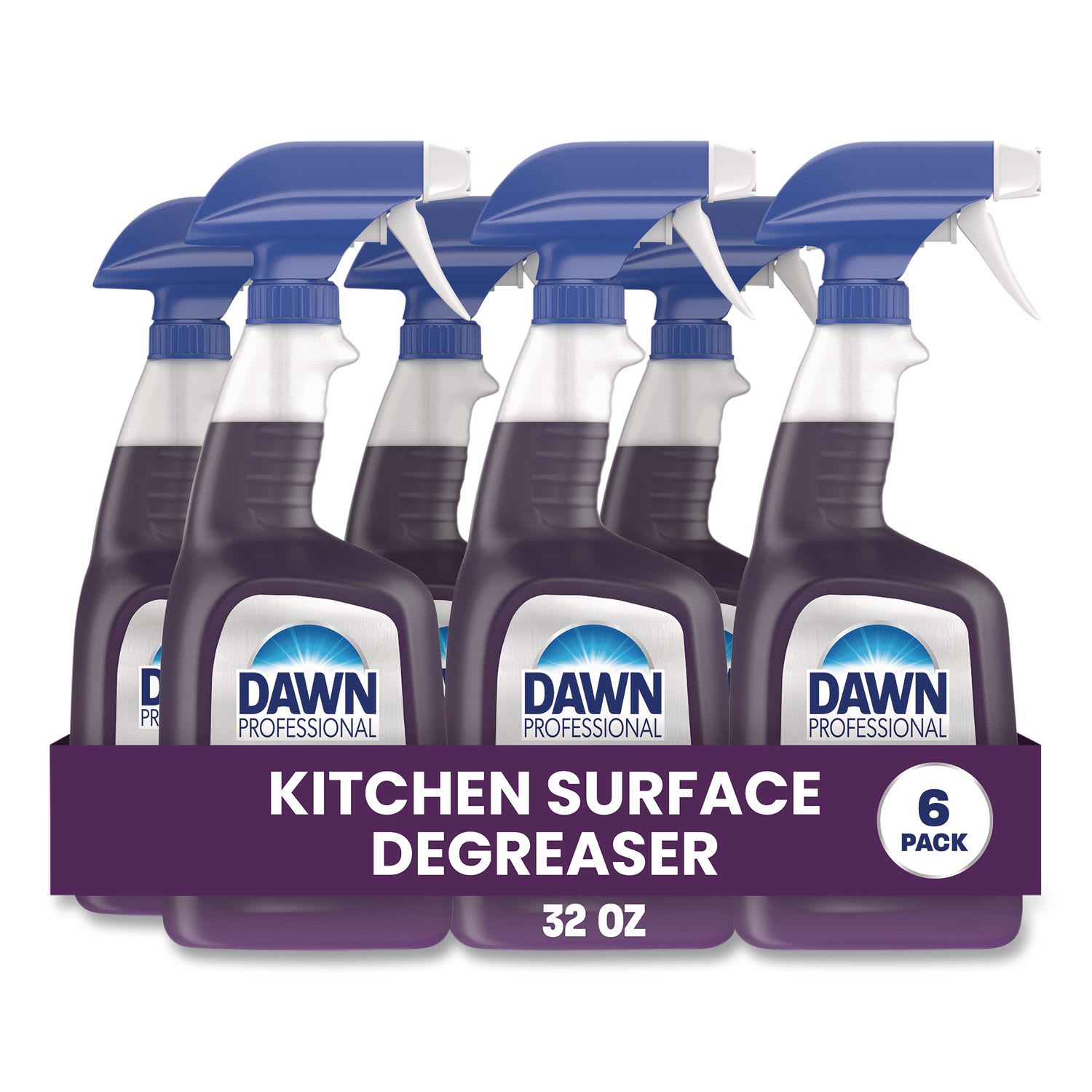Dawn Professional Multi-Surface Heavy-Duty Degreaser, Spray, 32 Fl Oz, Purple, Case Of 6 Bottles - Image 4