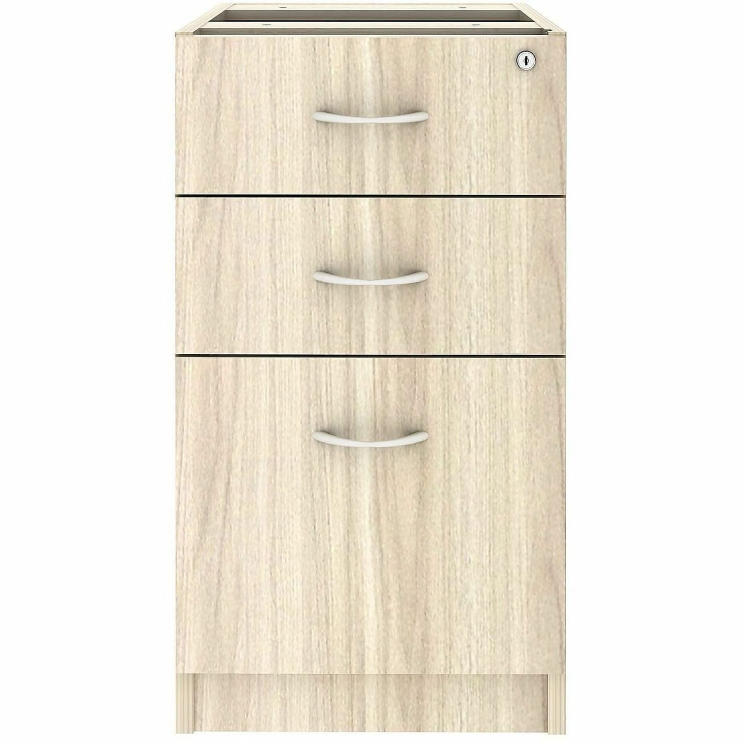 Lorell Essentials 3-Drawer Fixed Pedestal File Cabinet, 66331 - Image 3