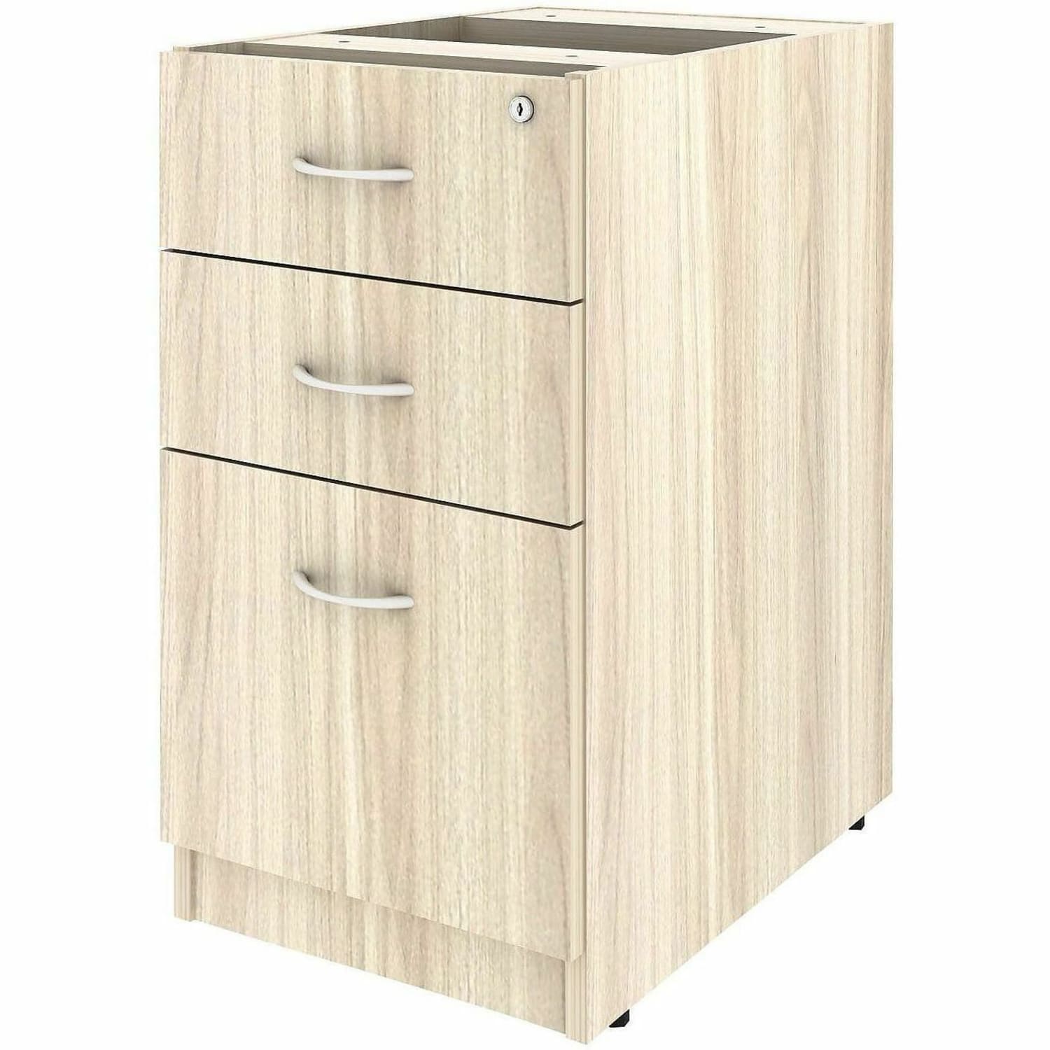 Lorell Essentials 3-Drawer Fixed Pedestal File Cabinet, 66331 - Image 4