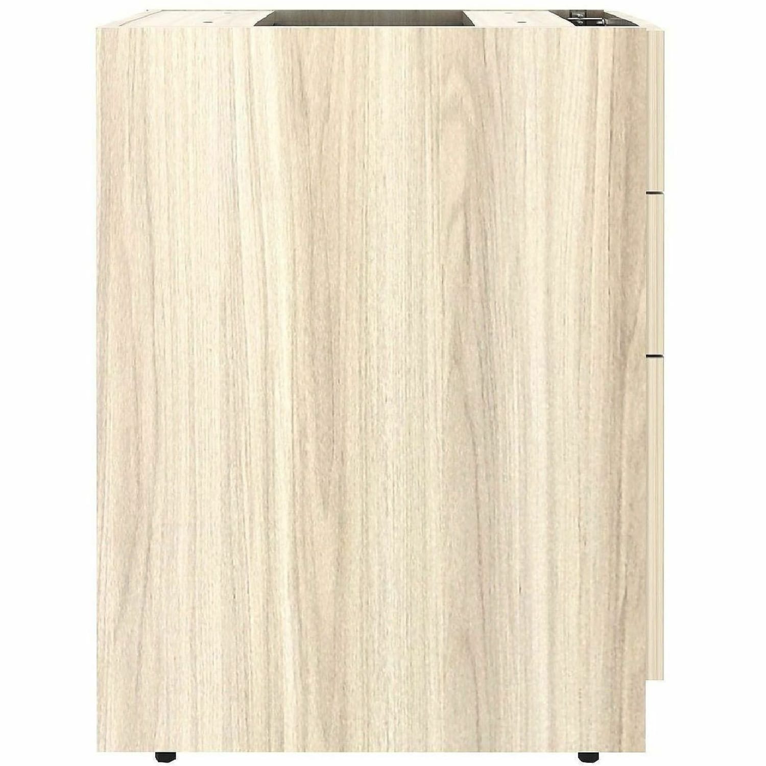 Lorell Essentials 3-Drawer Fixed Pedestal File Cabinet, 66331 - Image 5