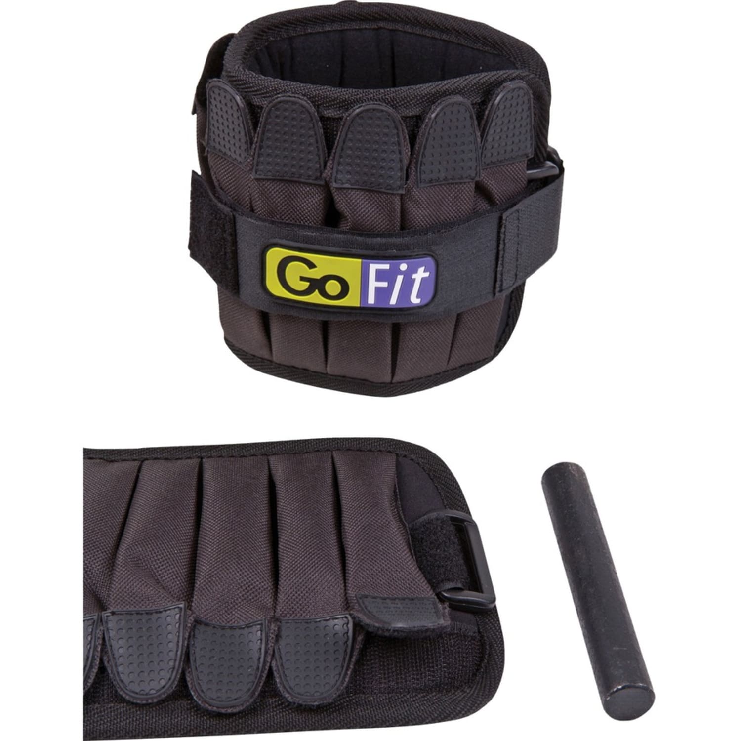 GoFit Padded Adjustable Pro Ankle Weights - Image 4