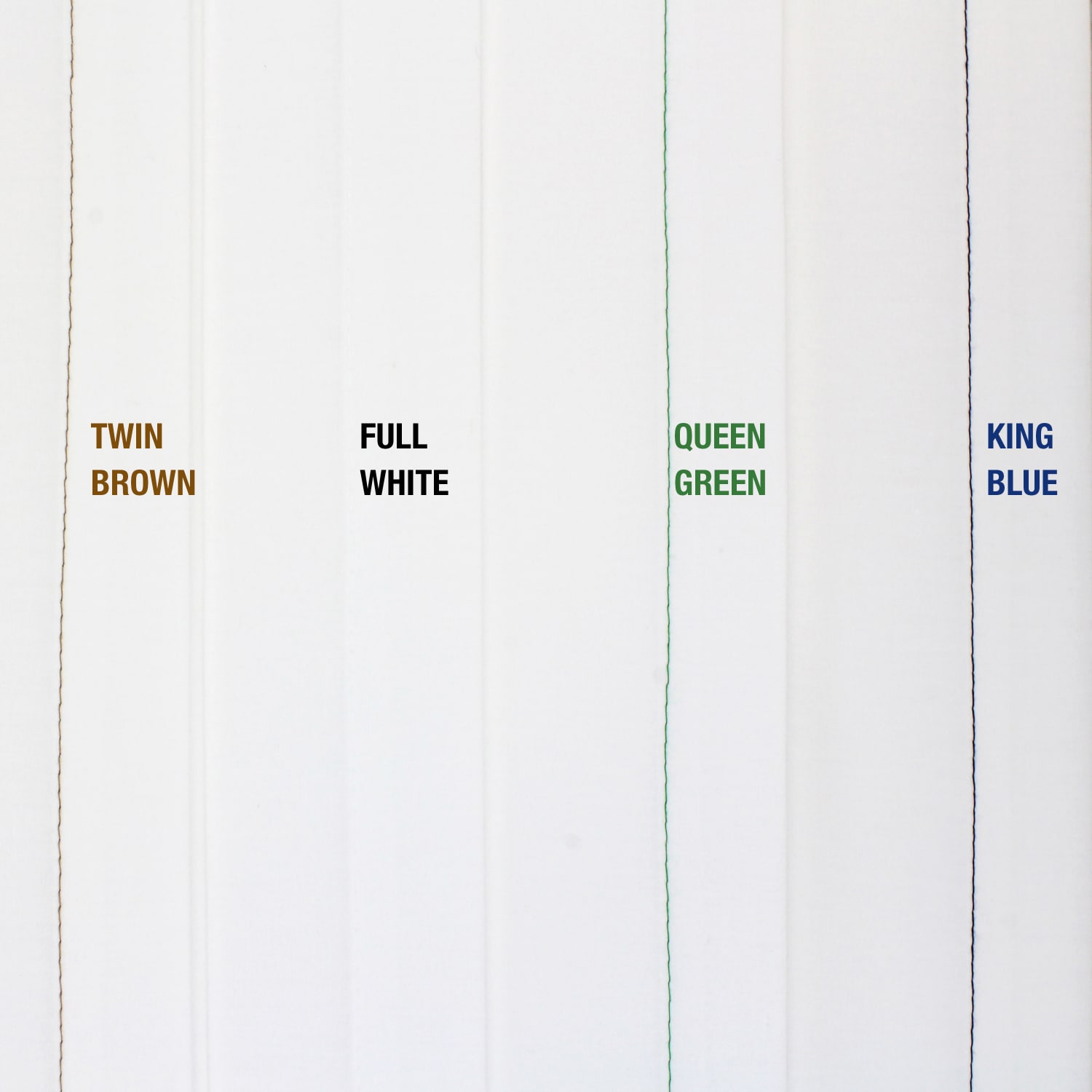1888 Mills Naked Queen Flat Sheets, 96in x 120in, White, Case of 12 - Image 4